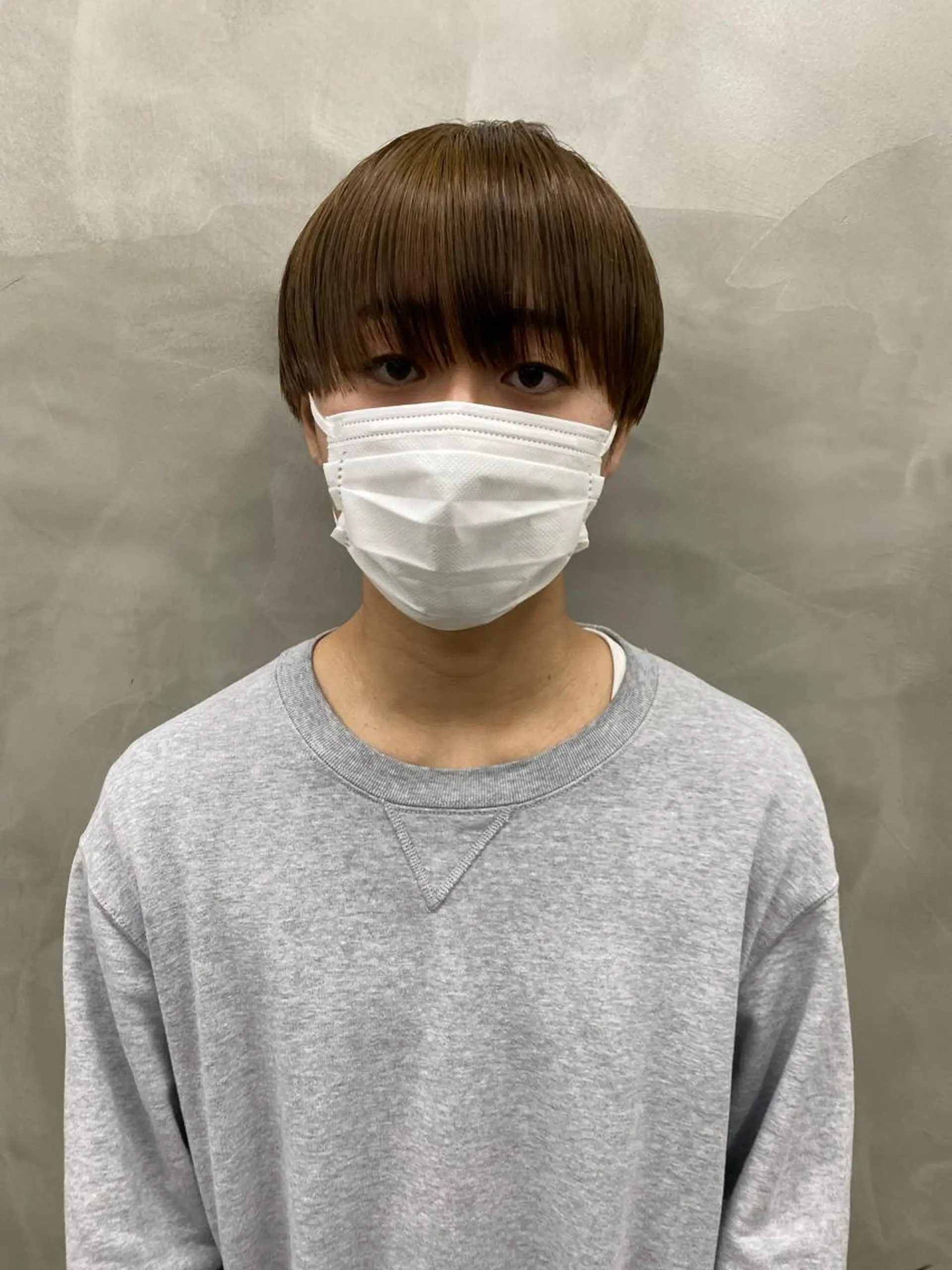 ショート カラー メンズ yiye 青山所属・無料カットモデル募集 🌱ひょうがのヘアスタイル