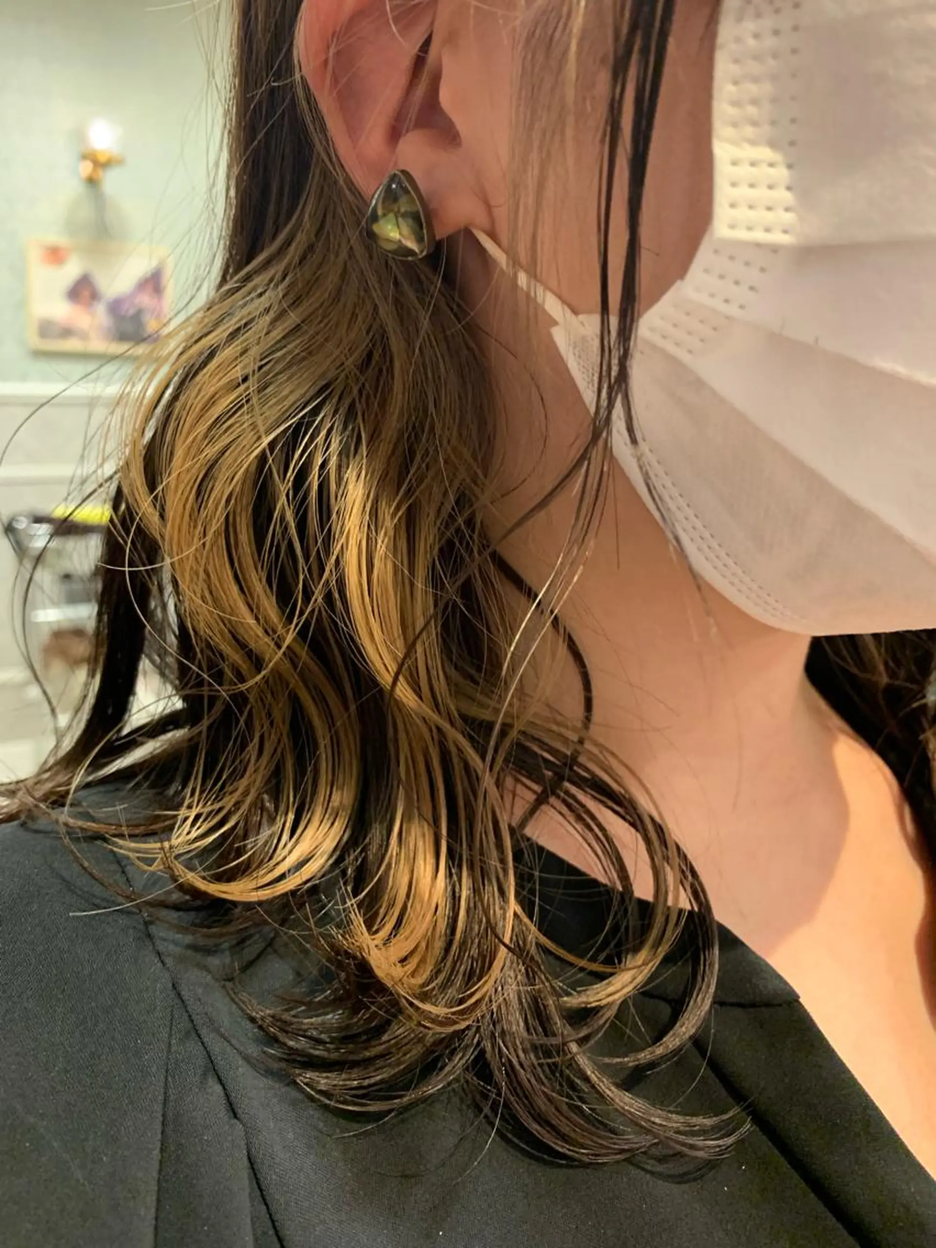 ショート カット ヘアカラー トリートメント 山崎/ボブ縮毛矯正 レイヤー髪質改善のヘアスタイル