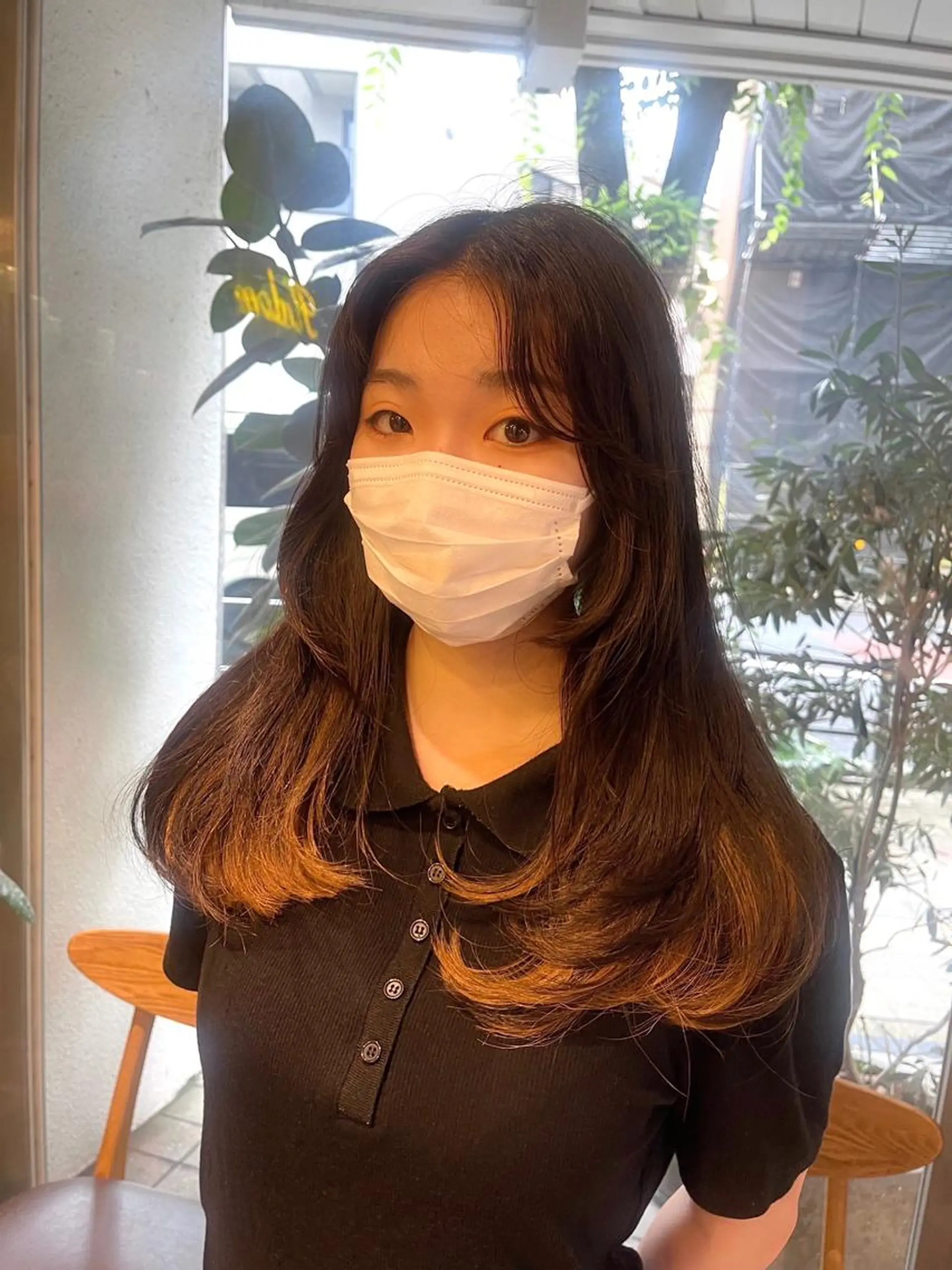 ロング カット ano @anomukuiのヘアスタイル