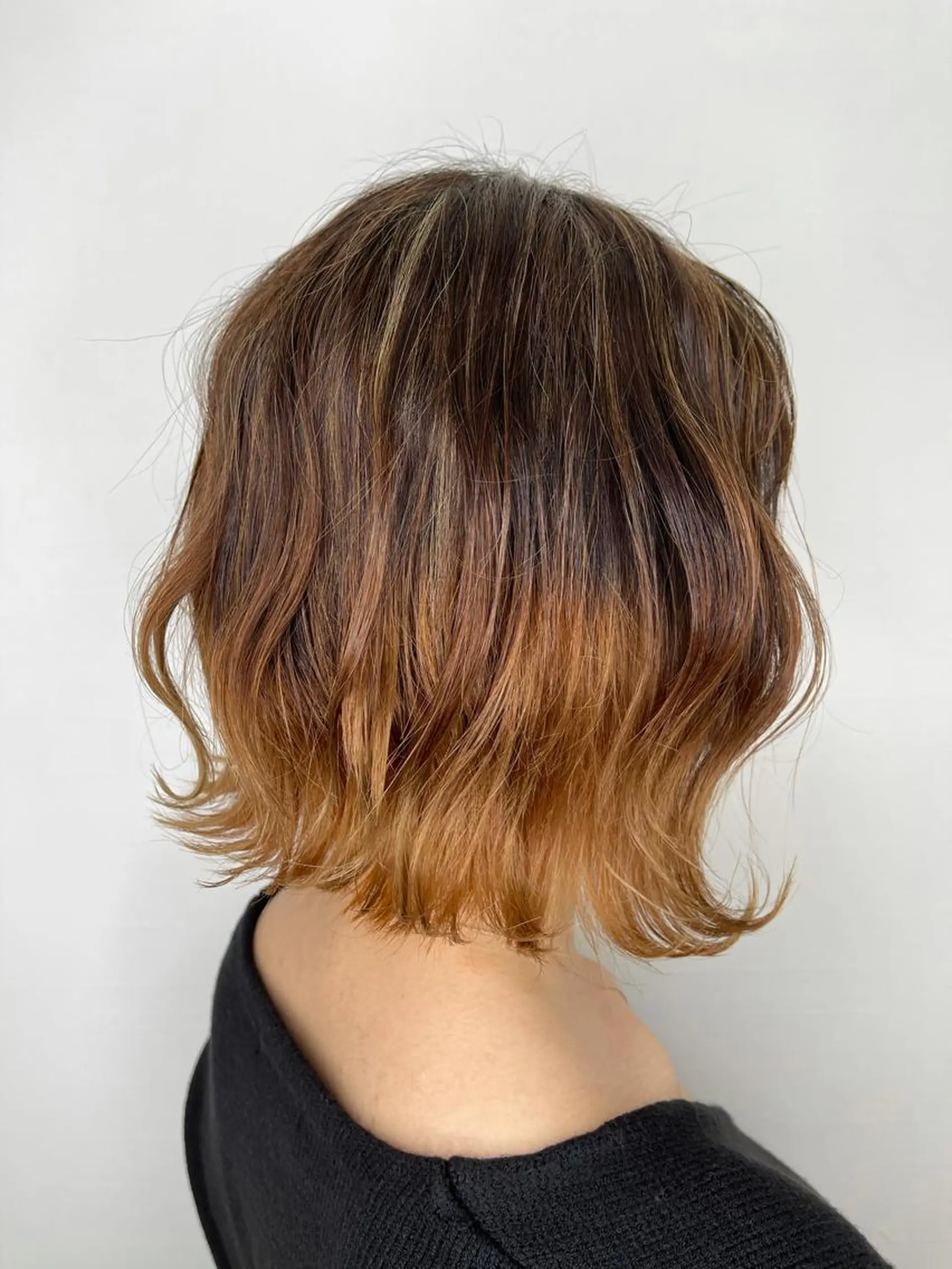 ミディアム カラー ヘアカラー 杉田 一浩のヘアスタイル