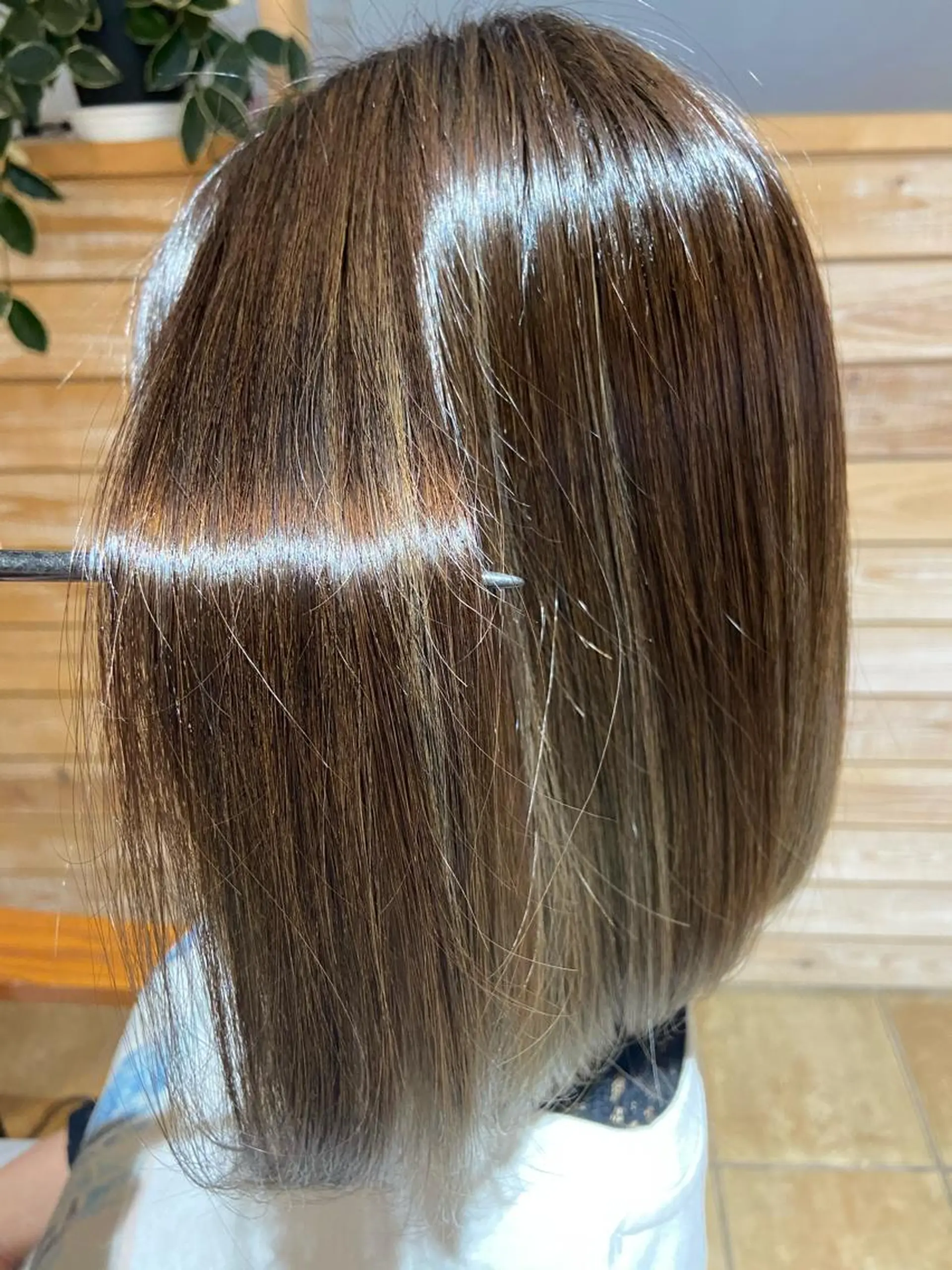 ミディアム ayumi🦖/ 似合わせカラー🤎のヘアスタイル