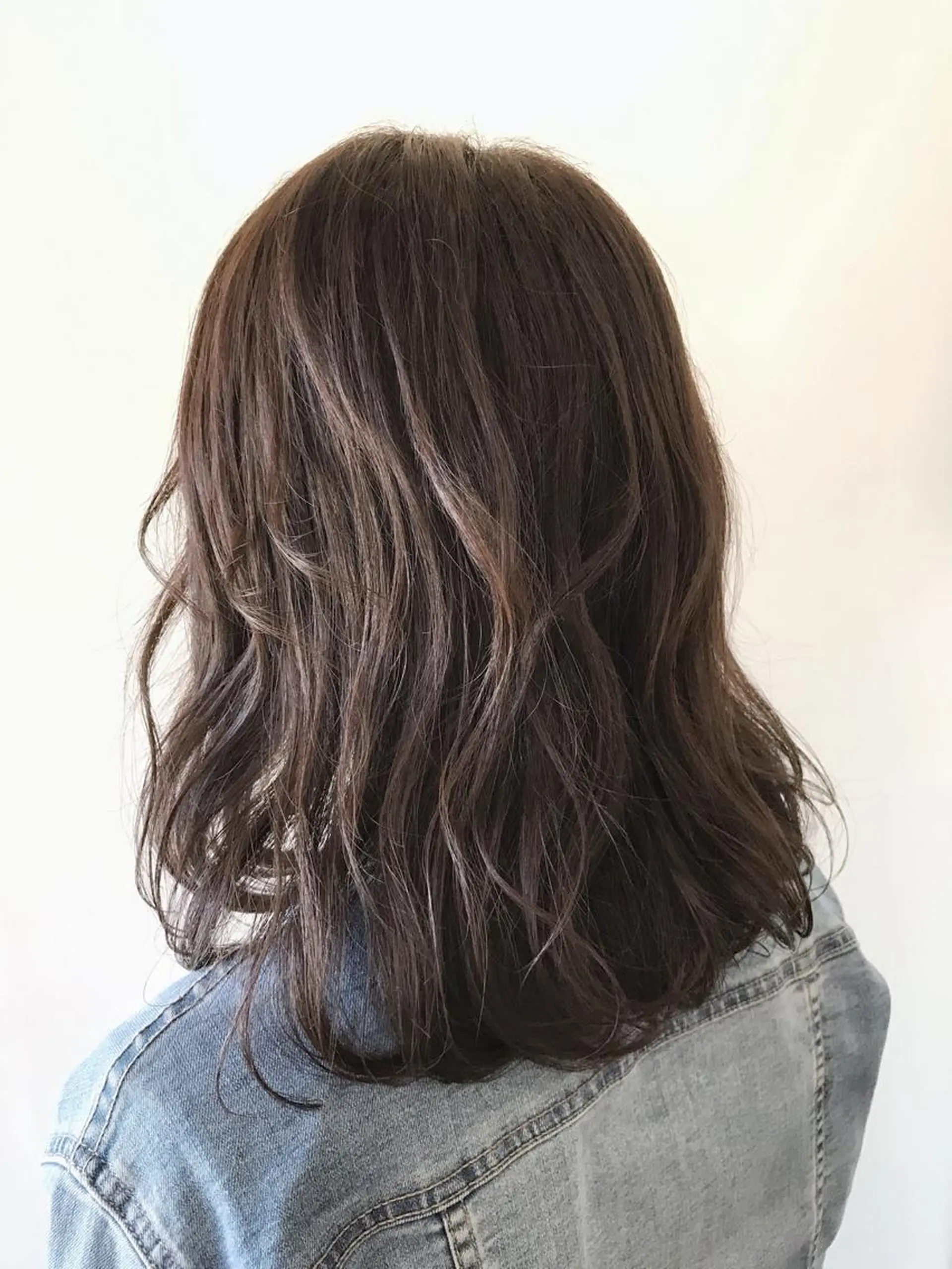 ミディアム アッシュ カット ヘアカラー メンズカット/パーマ 深浦　庄晴のヘアスタイル