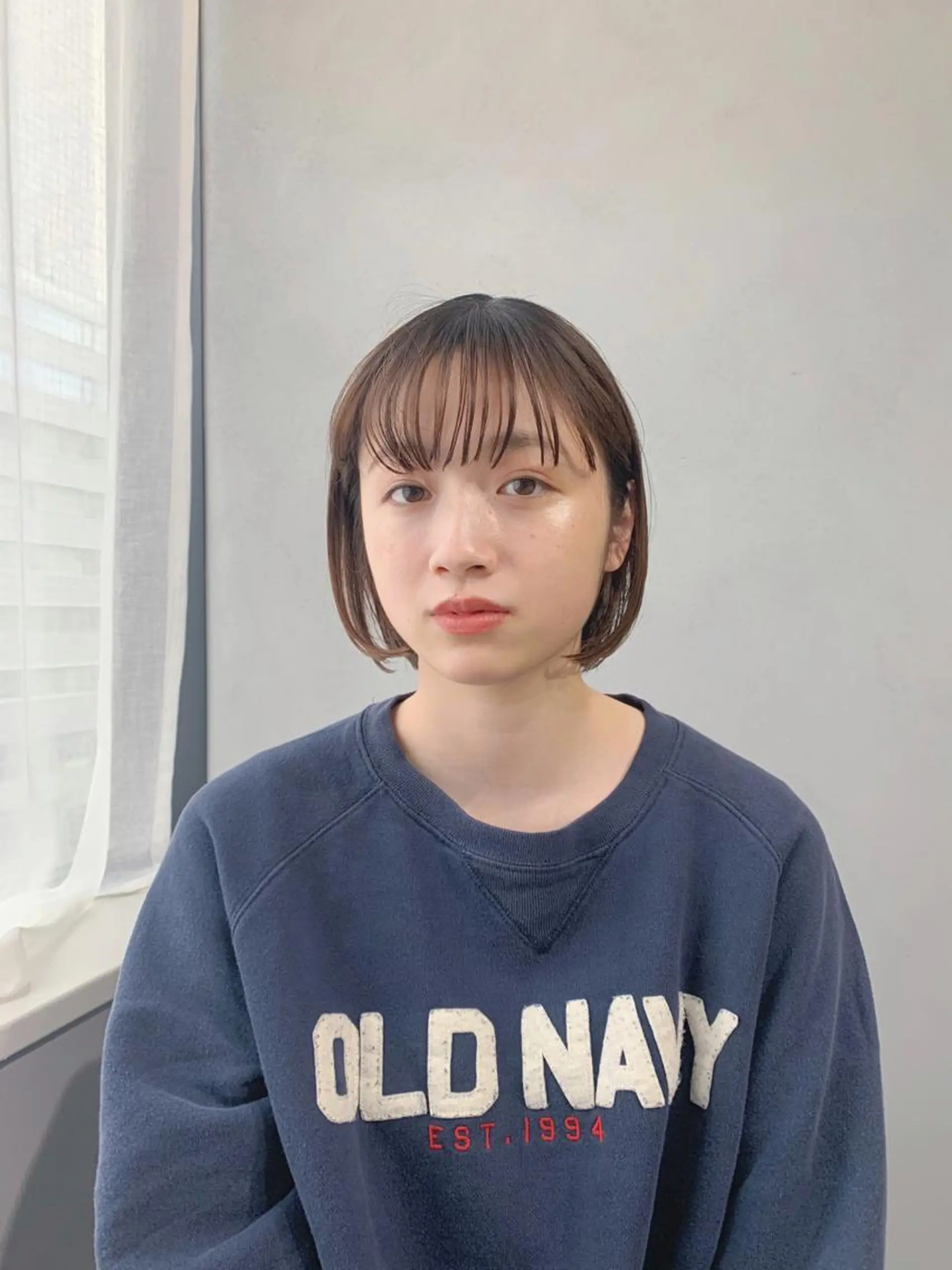 ショート ボブパーマコテ巻き風 パーマNo1深江秀平のヘアスタイル