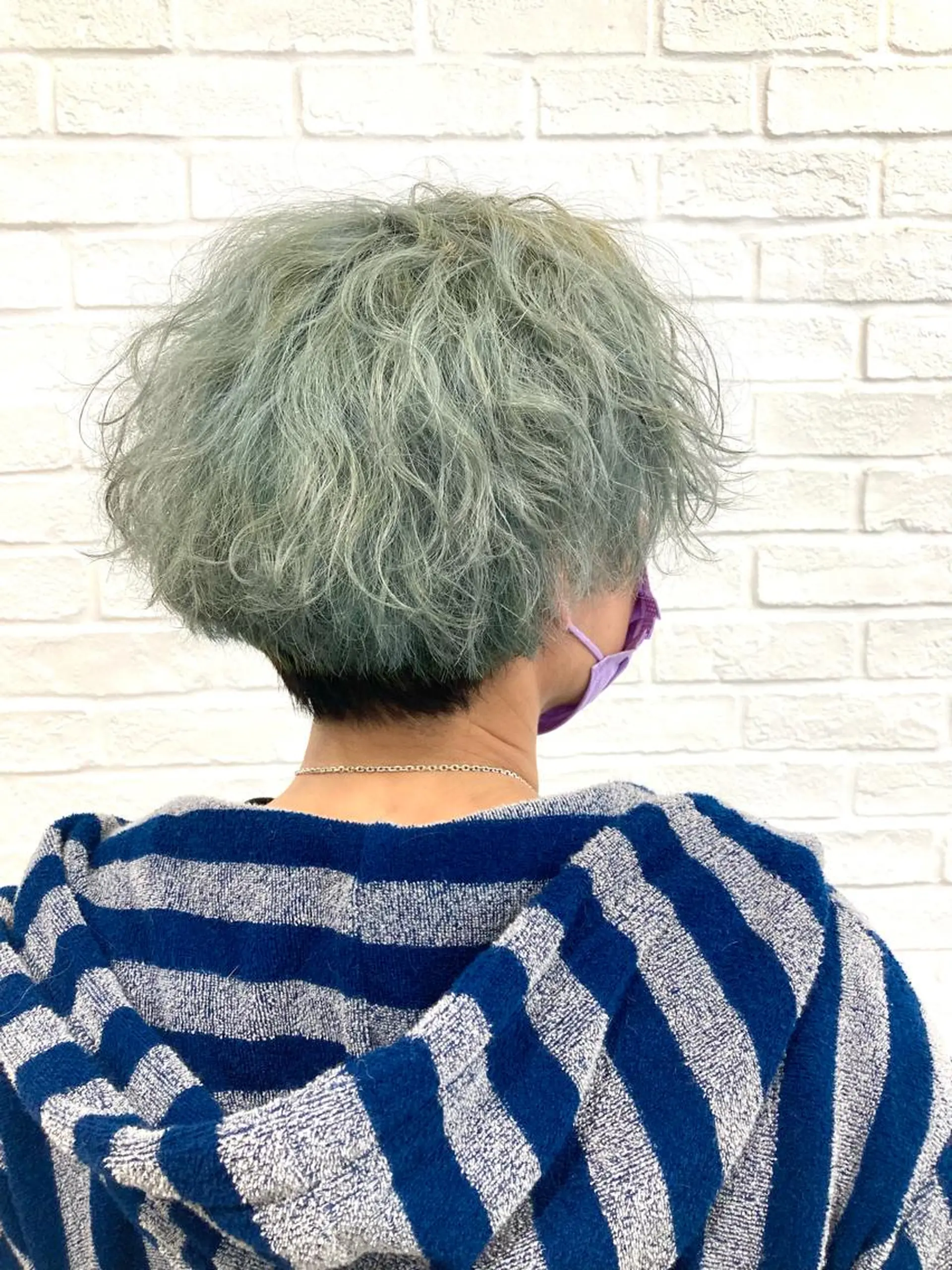 ショート ヘアカラー トリートメント MiRI💜地毛級 エクステ✖似合わせ技のヘアスタイル