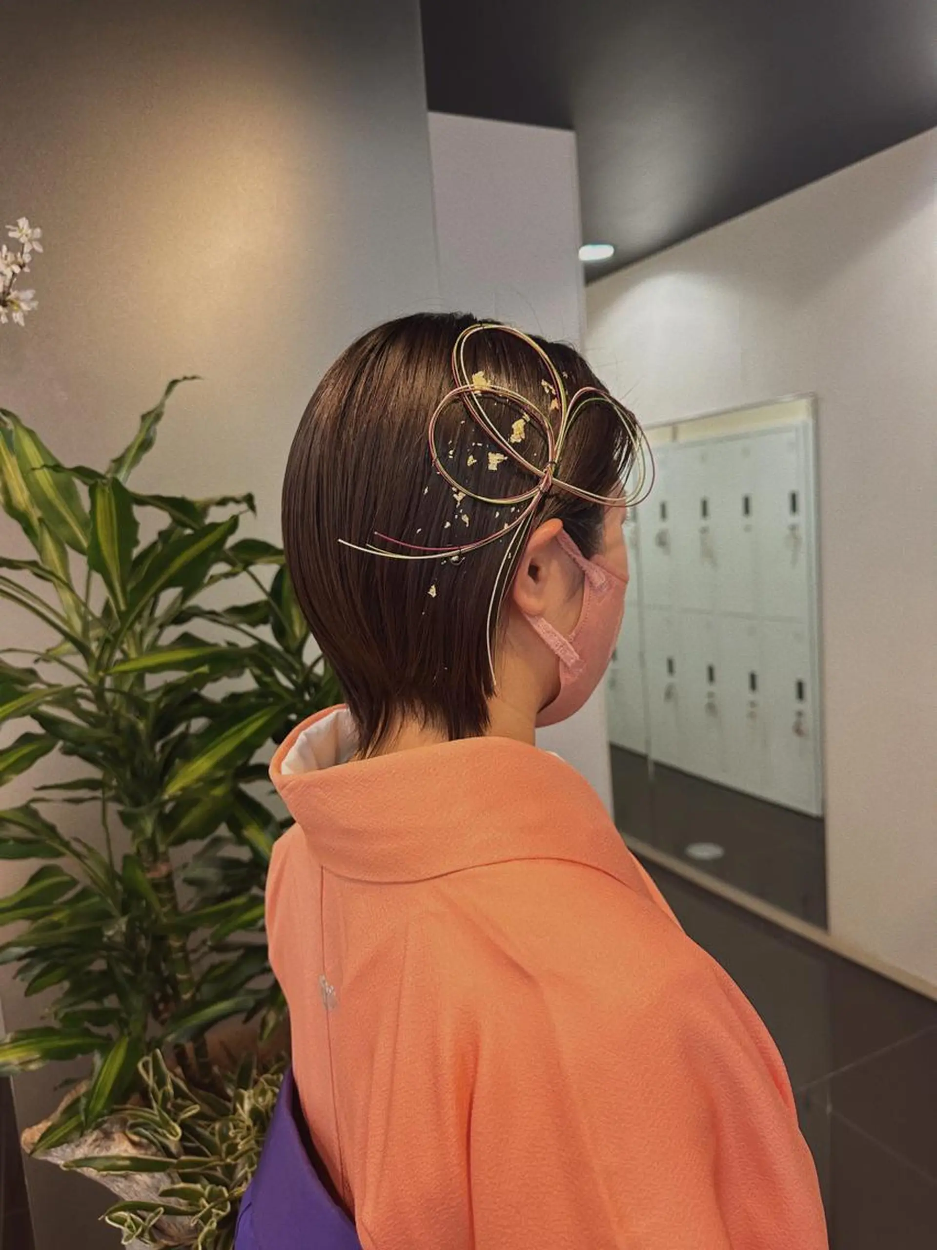 ヘアアレンジ ブリーチカラー/ベー ジュ/Hono🦖のヘアスタイル