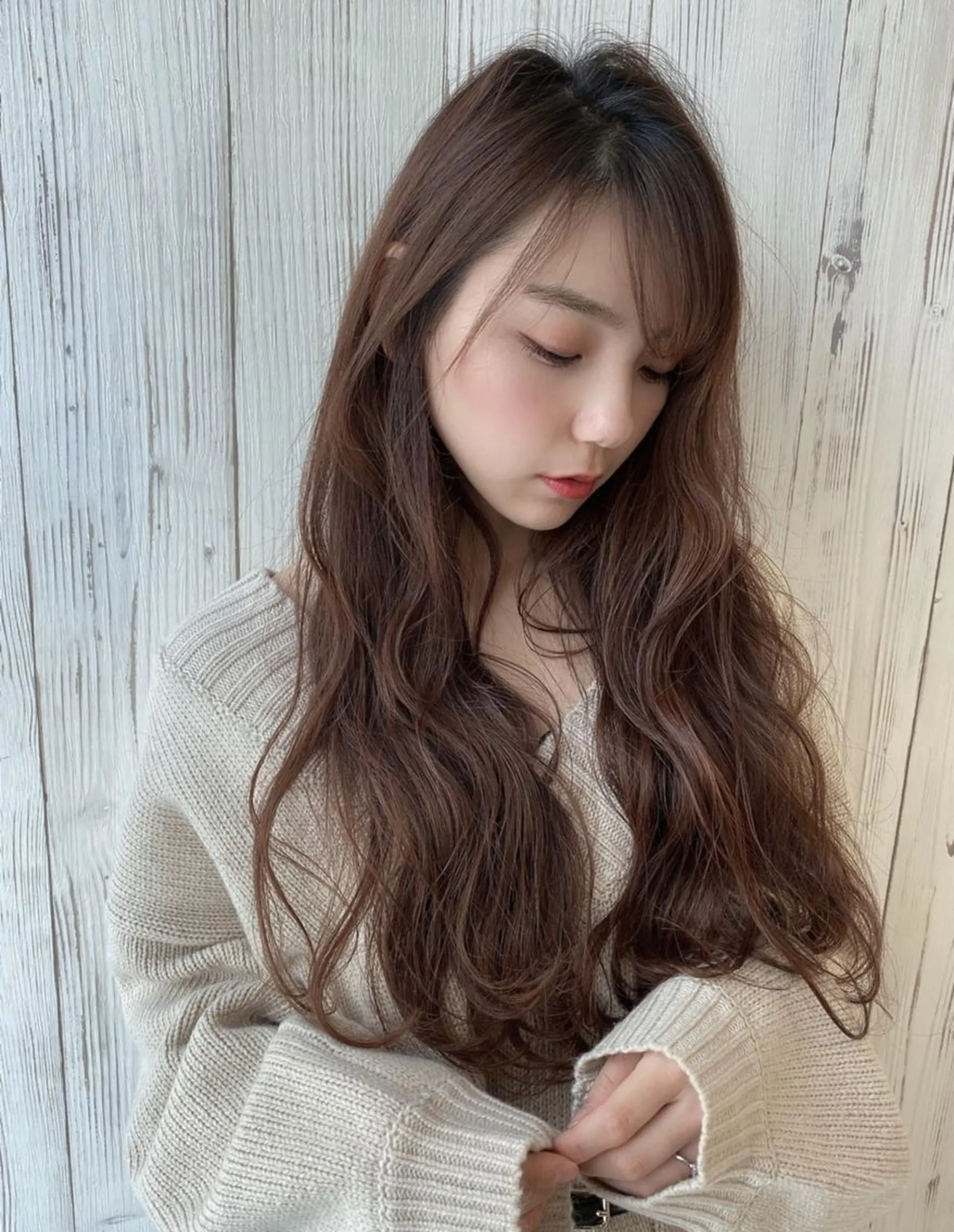 ロング レイヤーカット ロング 🎊ルービック 京橋店💛のヘアスタイル