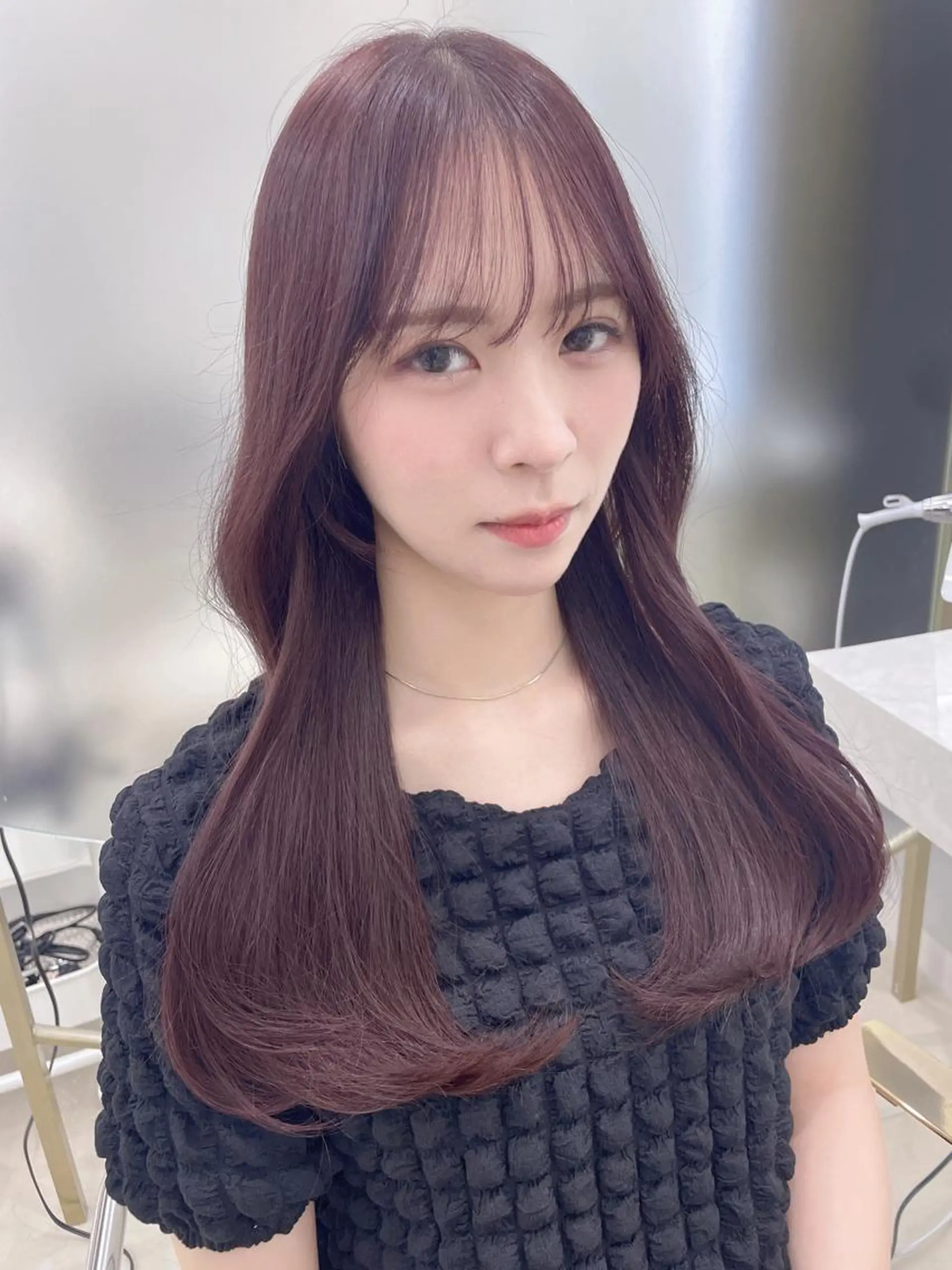 ミディアム カラー COA GINZA 空也/前髪/顔まわりのヘアスタイル