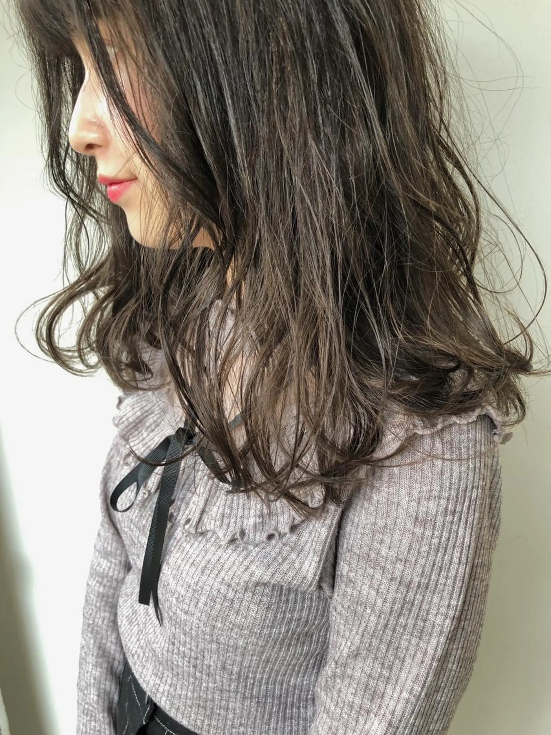 ミディアム カラー 似合わせ専門美容師 なかじまのヘアスタイル