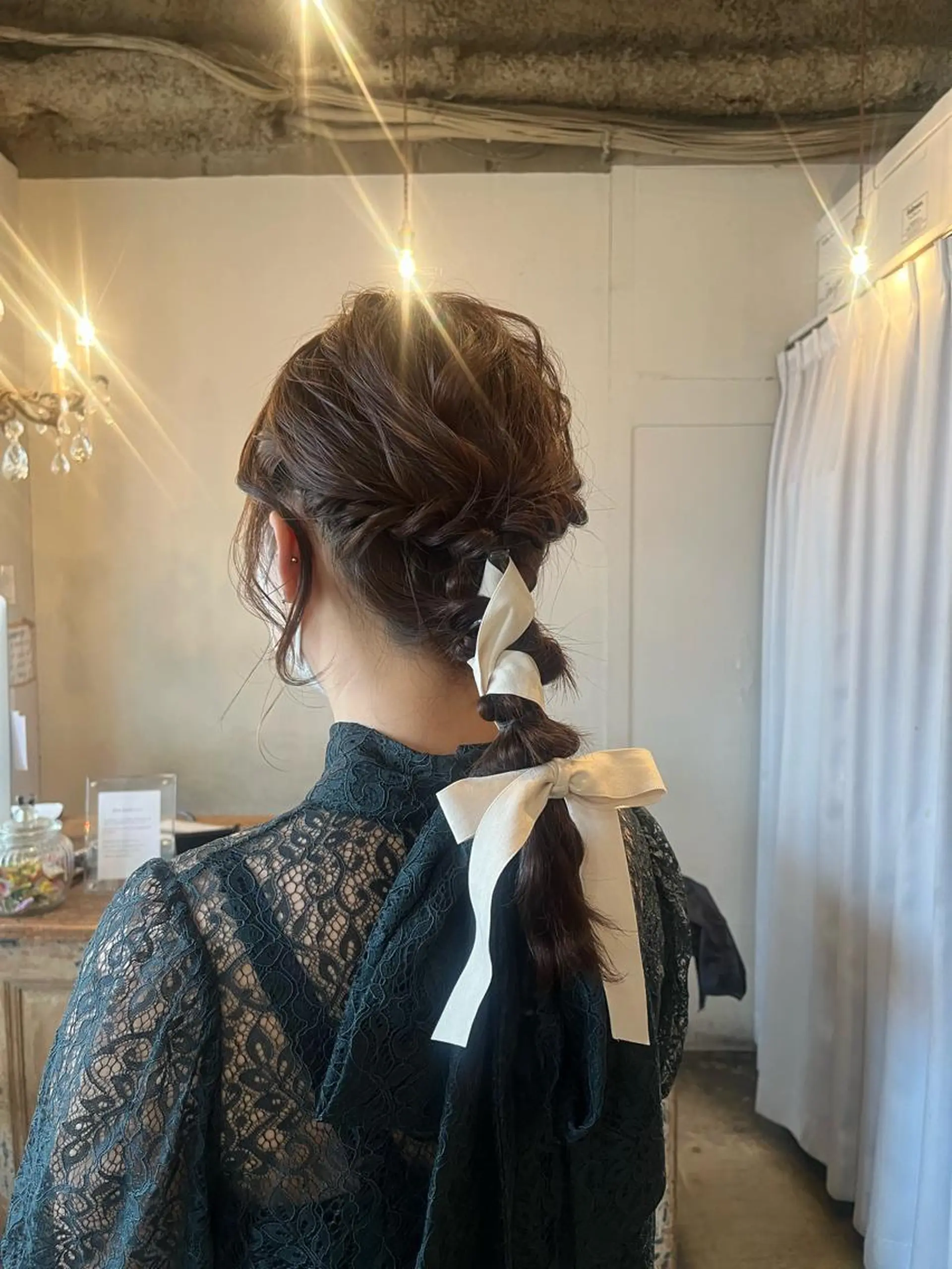 ヘアアレンジ 藤井 美歩/赤髪のヘアスタイル