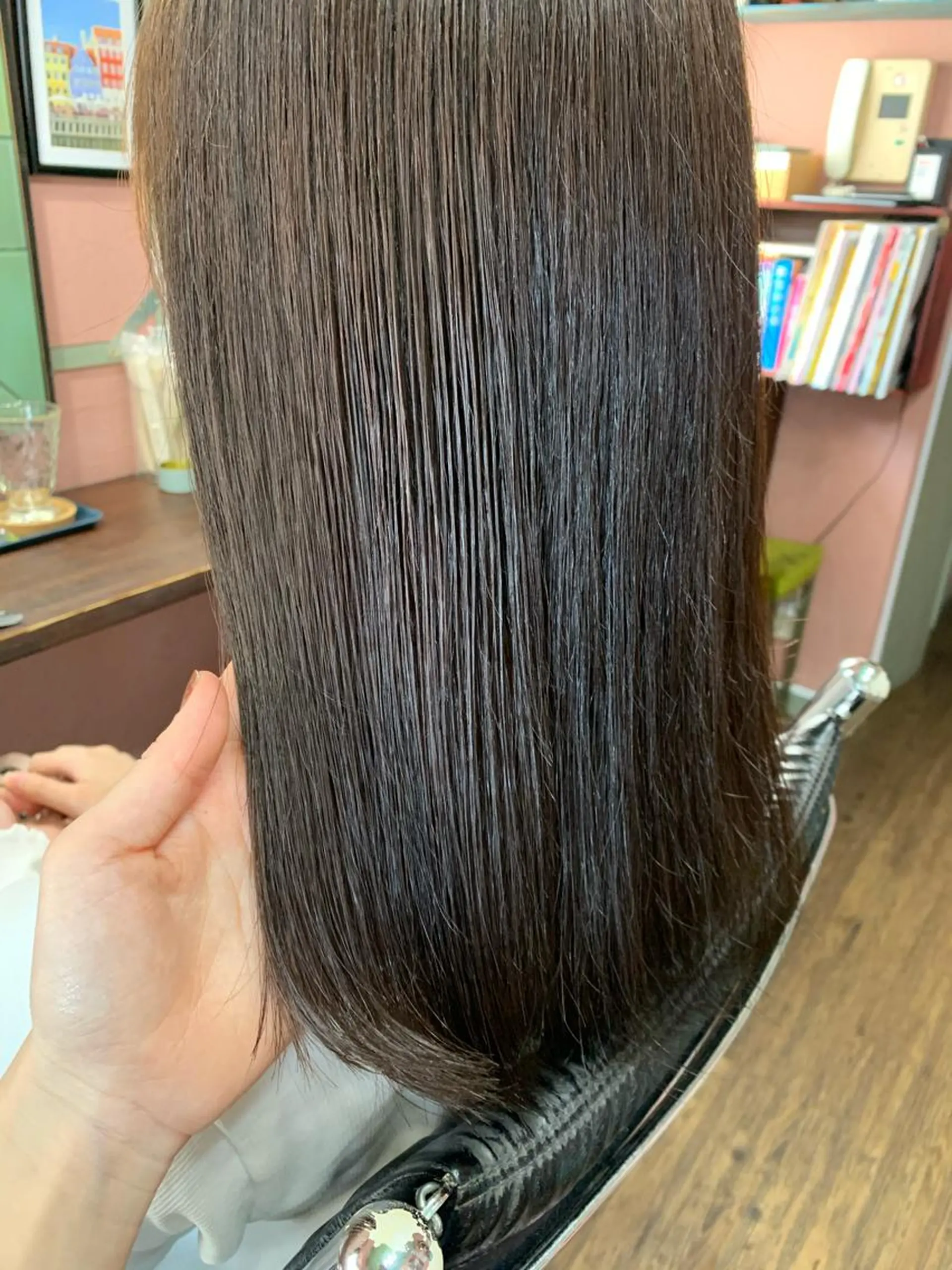 セミロング 髪質改善 トリートメント トリートメント chouette/ 根本優希のヘアスタイル