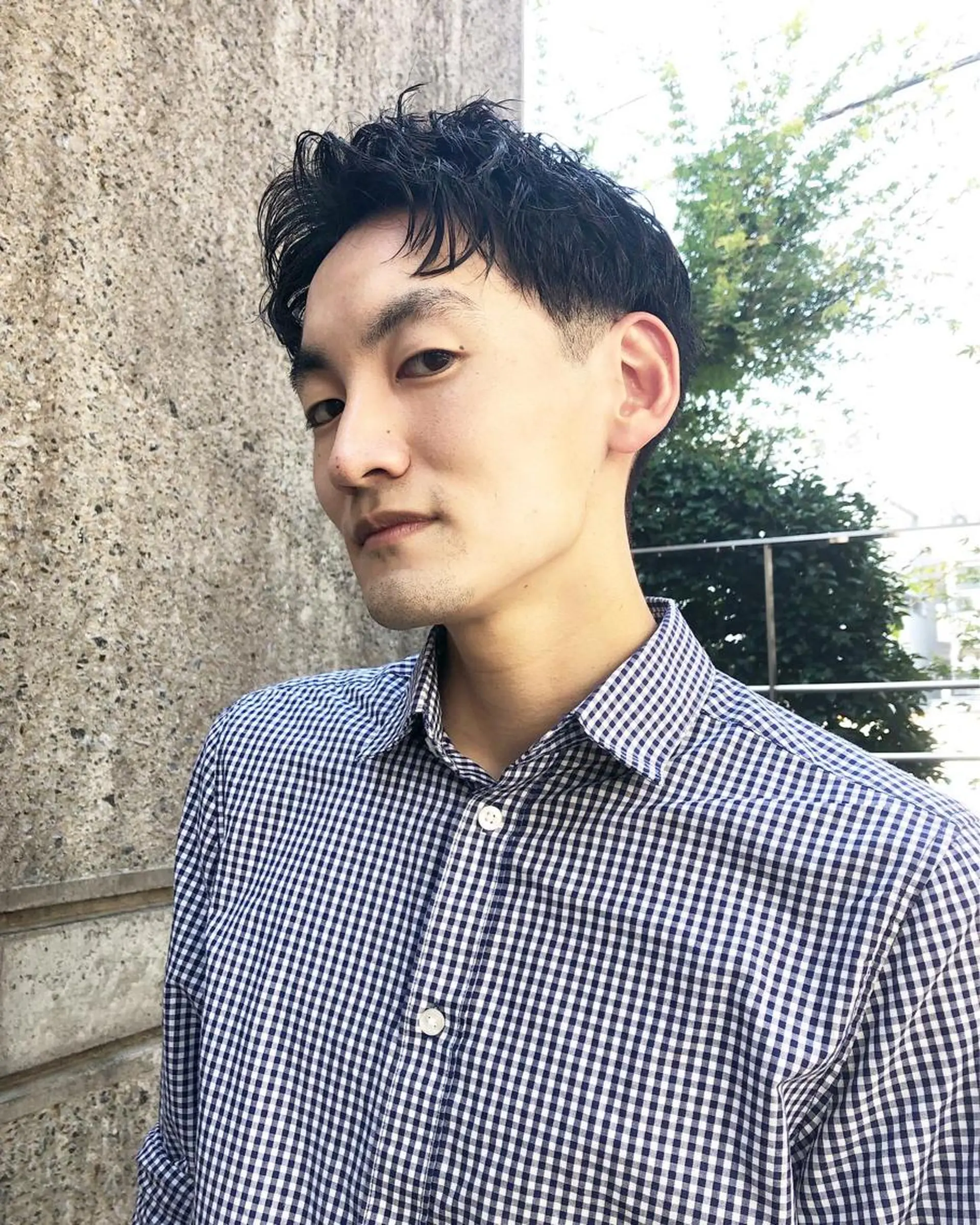 パーマ ヘアアレンジ メンズ カット パーマ トリートメント ヘアセット ainico+所属・メンズ特化✂️栗原 侑也のヘアスタイル