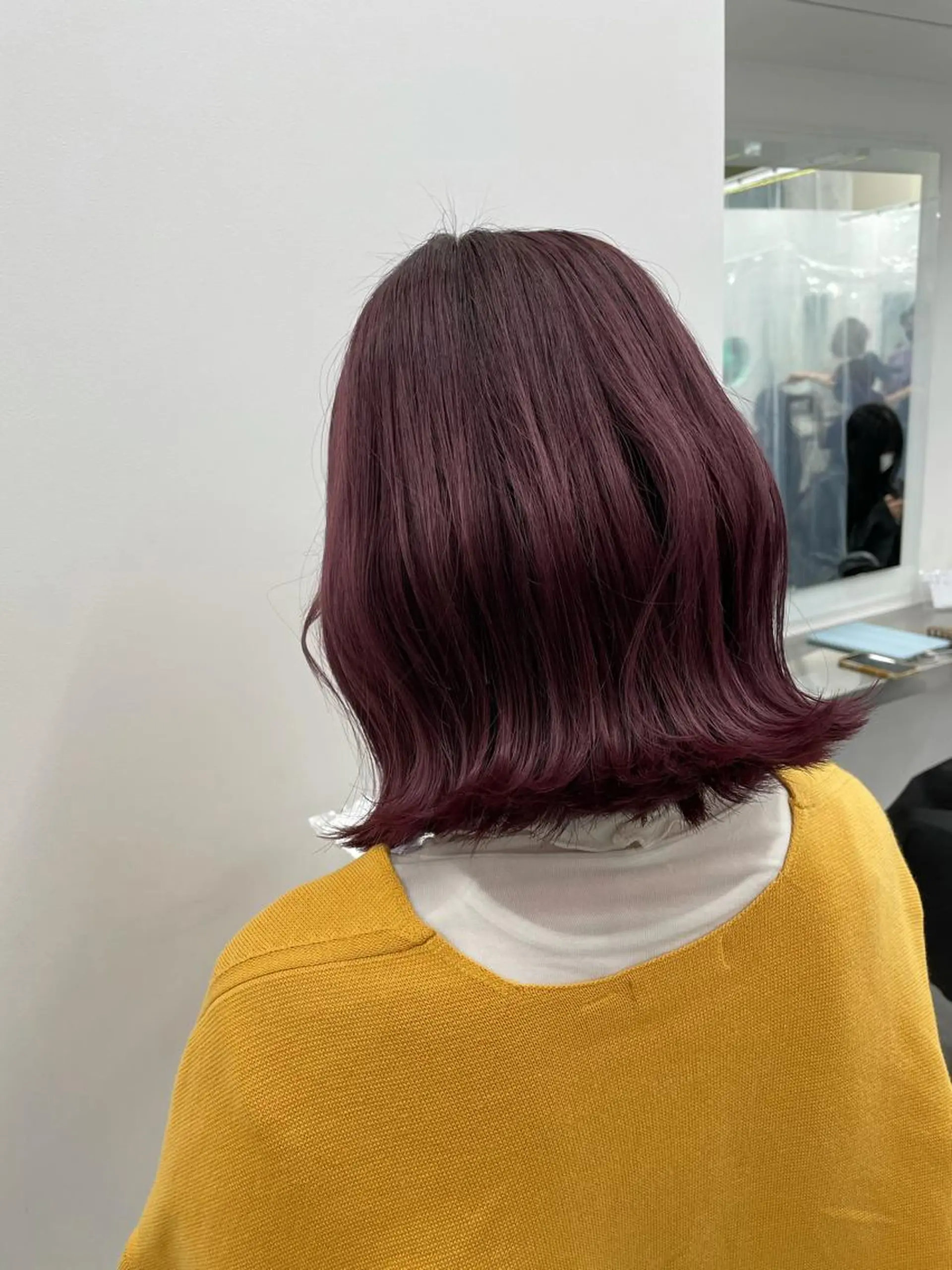 ミディアム カラー ヘアアレンジ salowin新宿East3階所属・艶美髪/髪質改善 /縮毛矯正/木元渓太のヘアスタイル