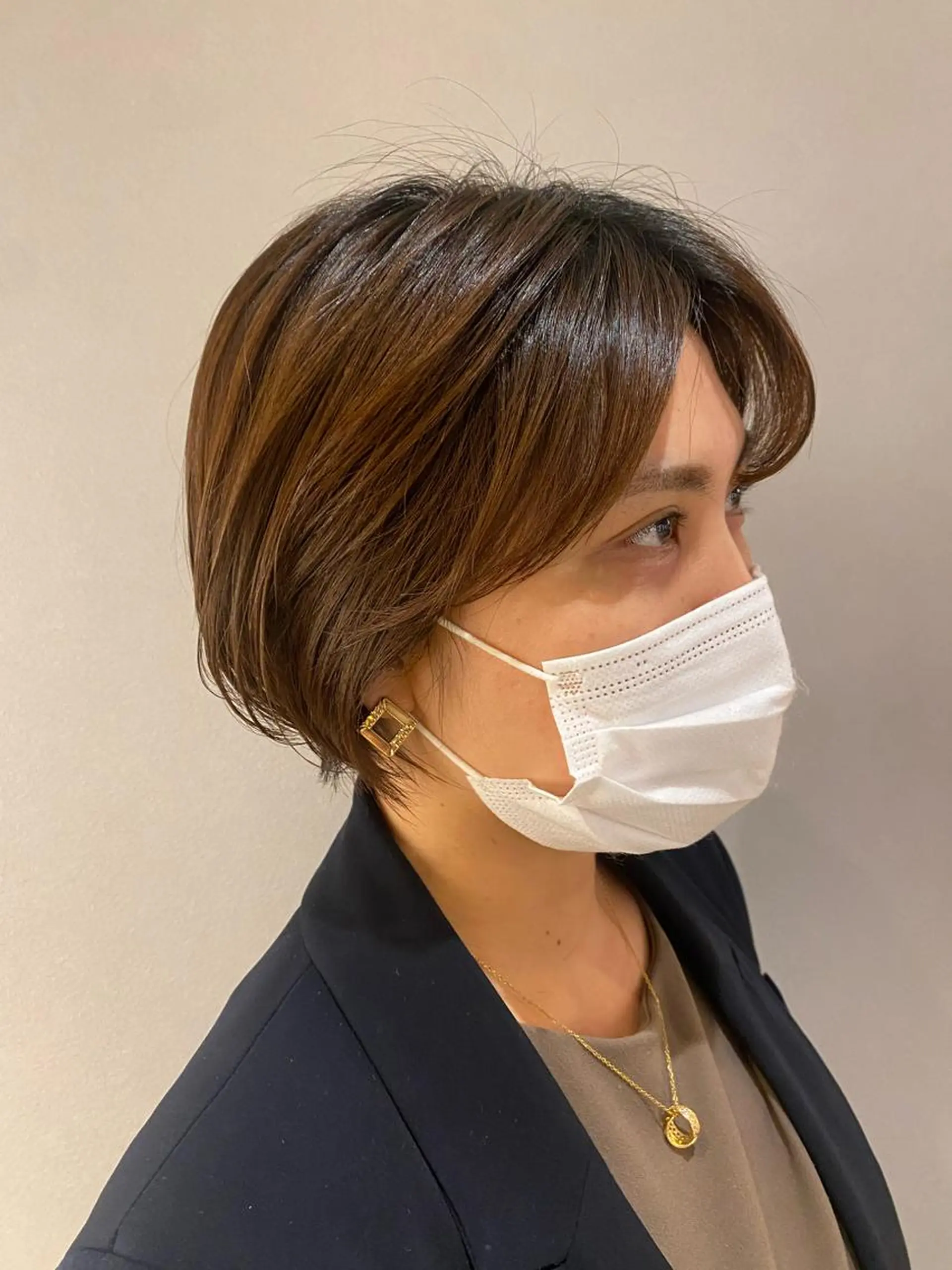 ショート ボブ ショートヘア unopulir   茶屋町店所属・unopulir 景山　凌のヘアスタイル