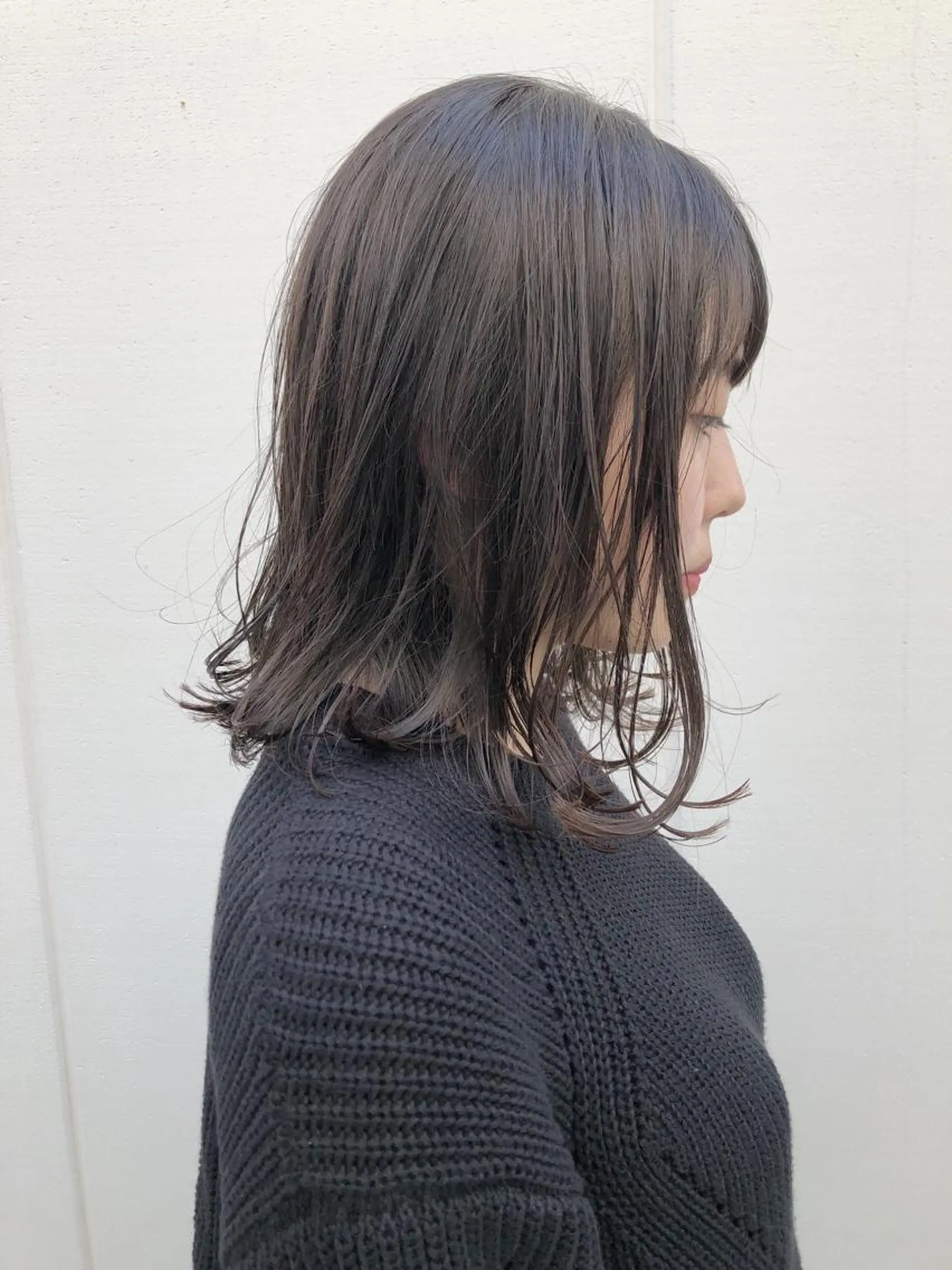 ミディアム ノグチ ユウキ/ボブのヘアスタイル