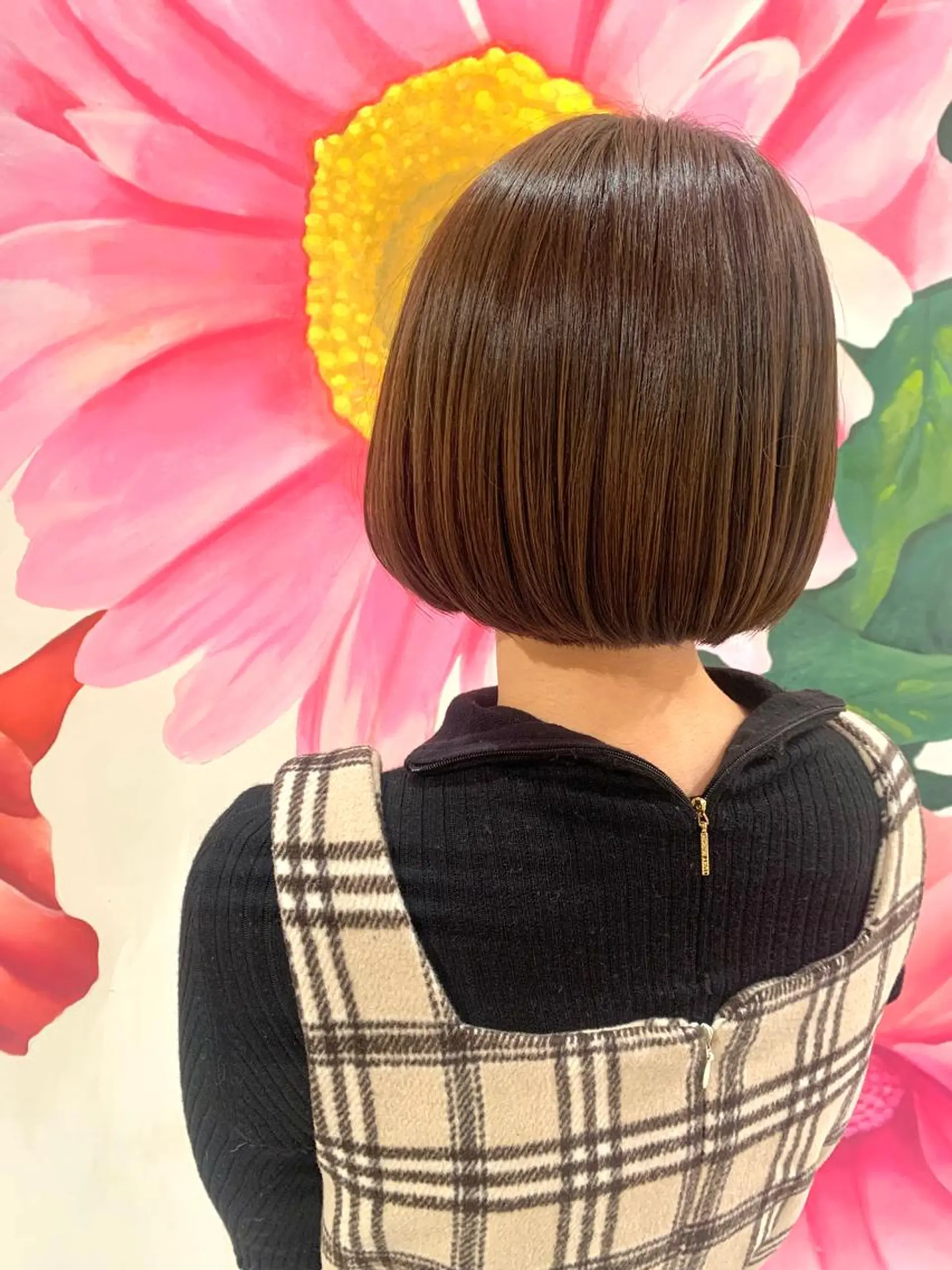 ショート ショートボブ ボブ 伸ばしかけ ショートヘア 小顔カット 美容室tanacocolo所属・草野 ゆずきのヘアスタイル