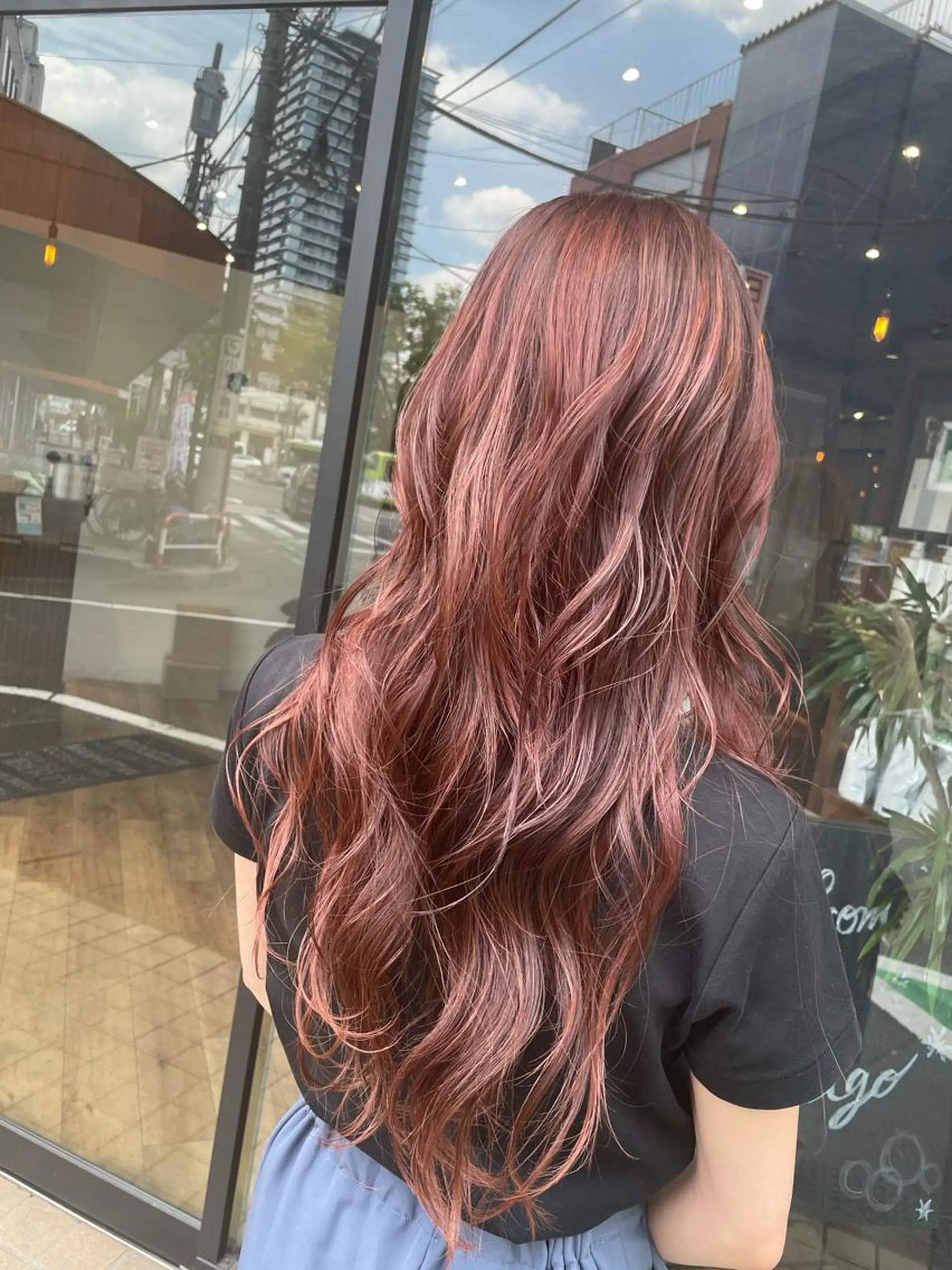 ロング カラー カット ヘアカラー きむら かずきのヘアスタイル