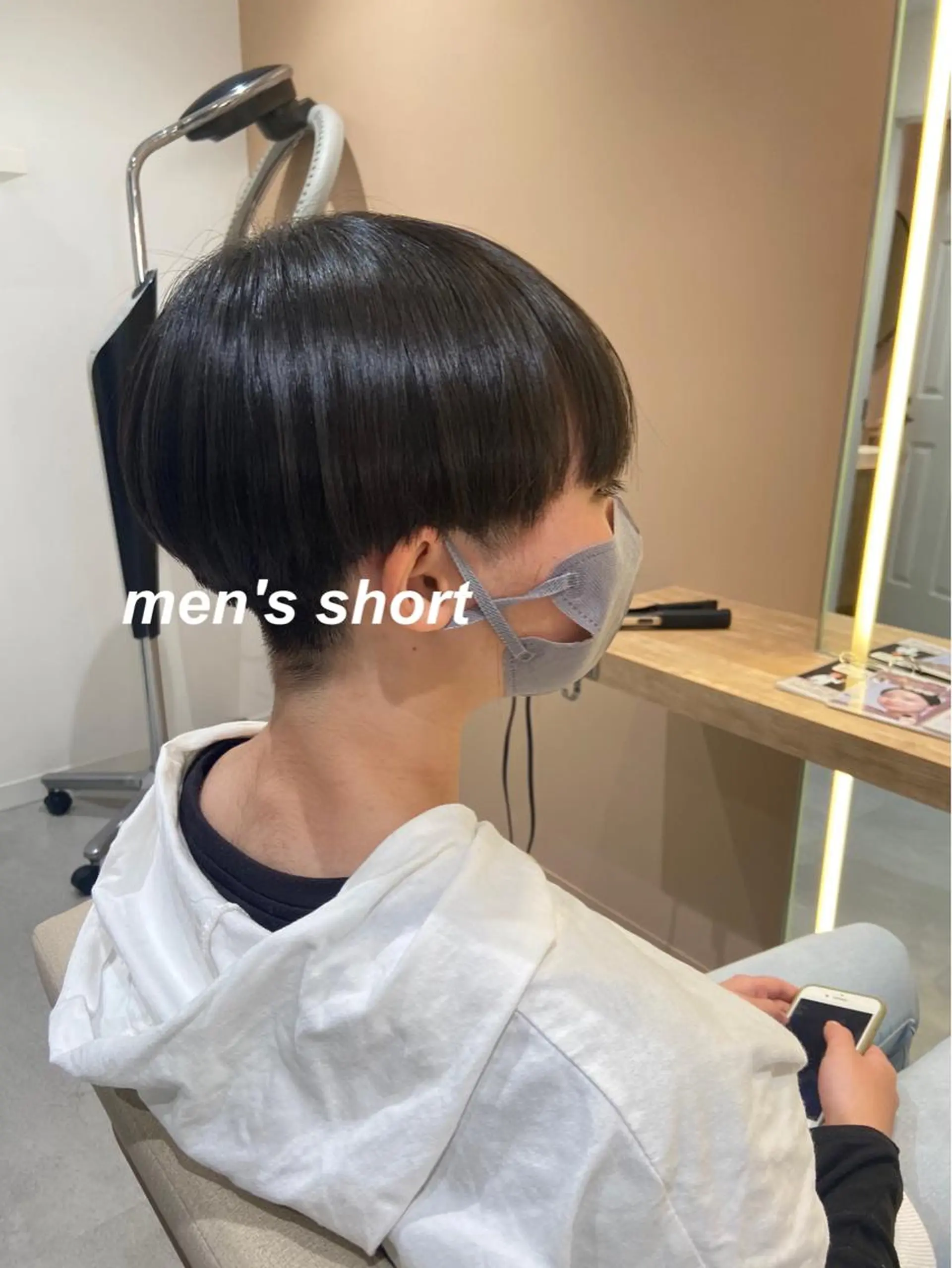 ショート ショートヘア カット プルエクステ/インナ ーカラー🦊はるなのヘアスタイル