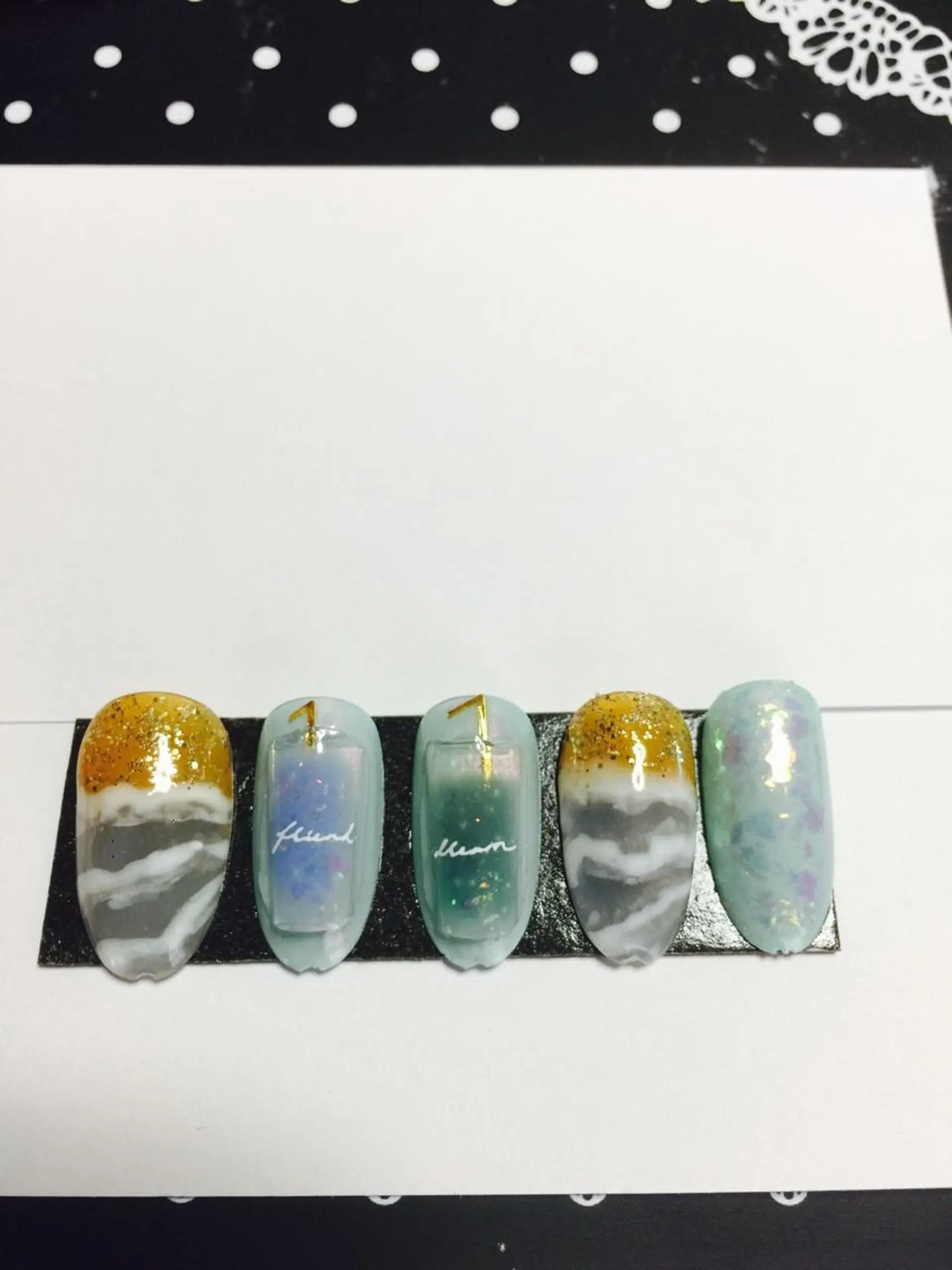 ネイル 自宅ネイルサロン ♦️nuance♦️のネイルデザイン