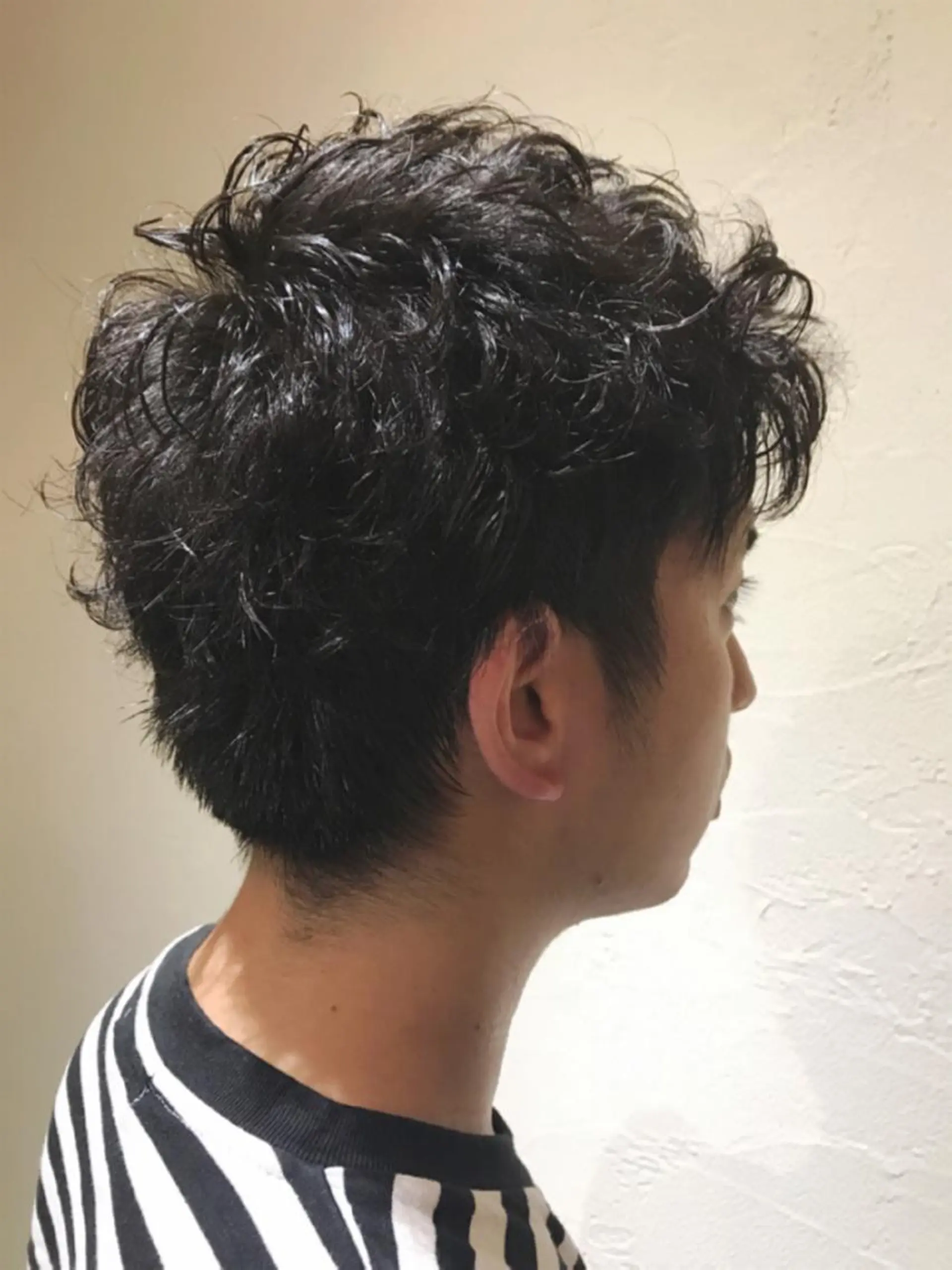 ショート パーマ メンズ cecil hair所属・重政 和樹のヘアスタイル