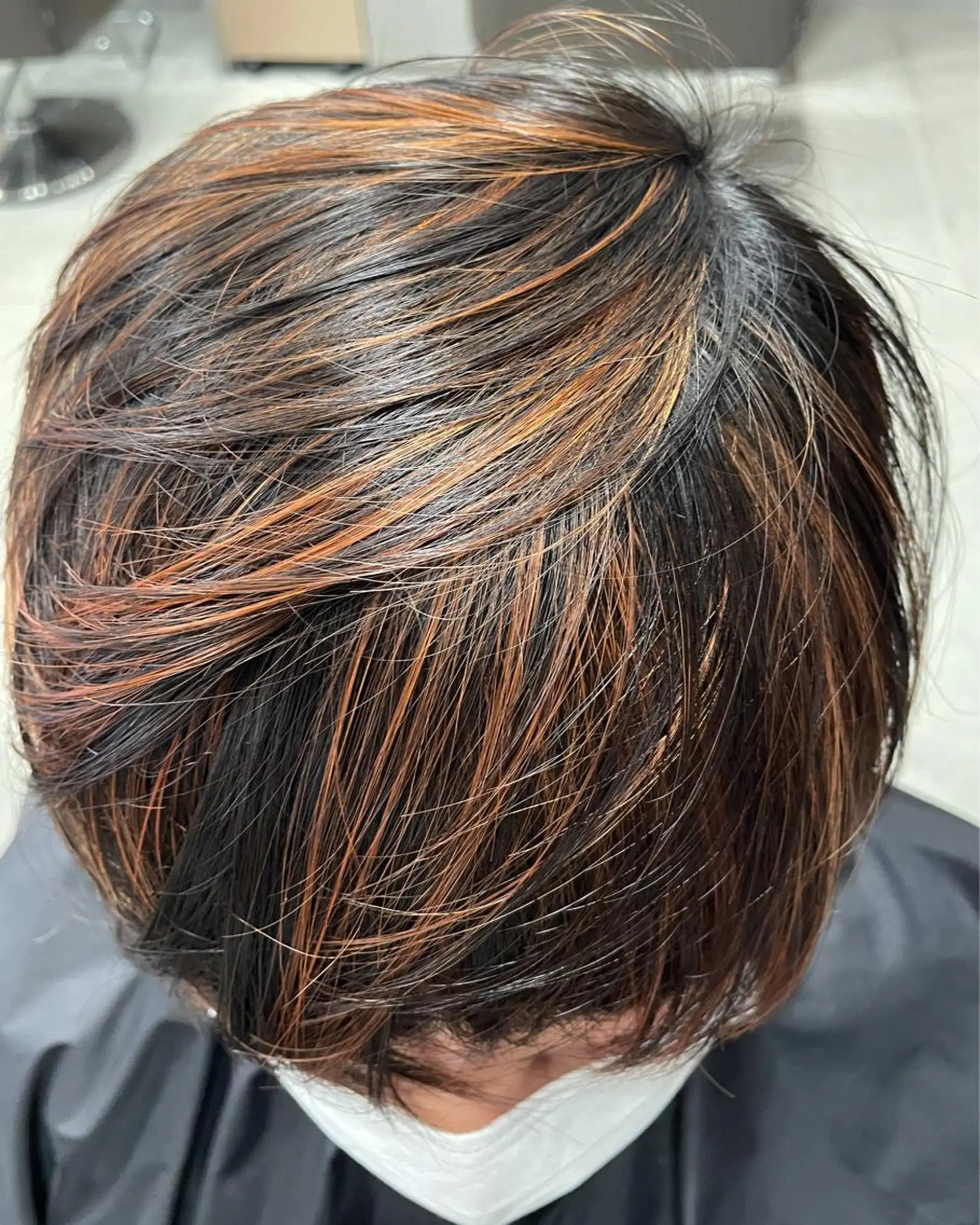 ショート カラー メンズ 吉田一輝 外国人パーマのヘアスタイル