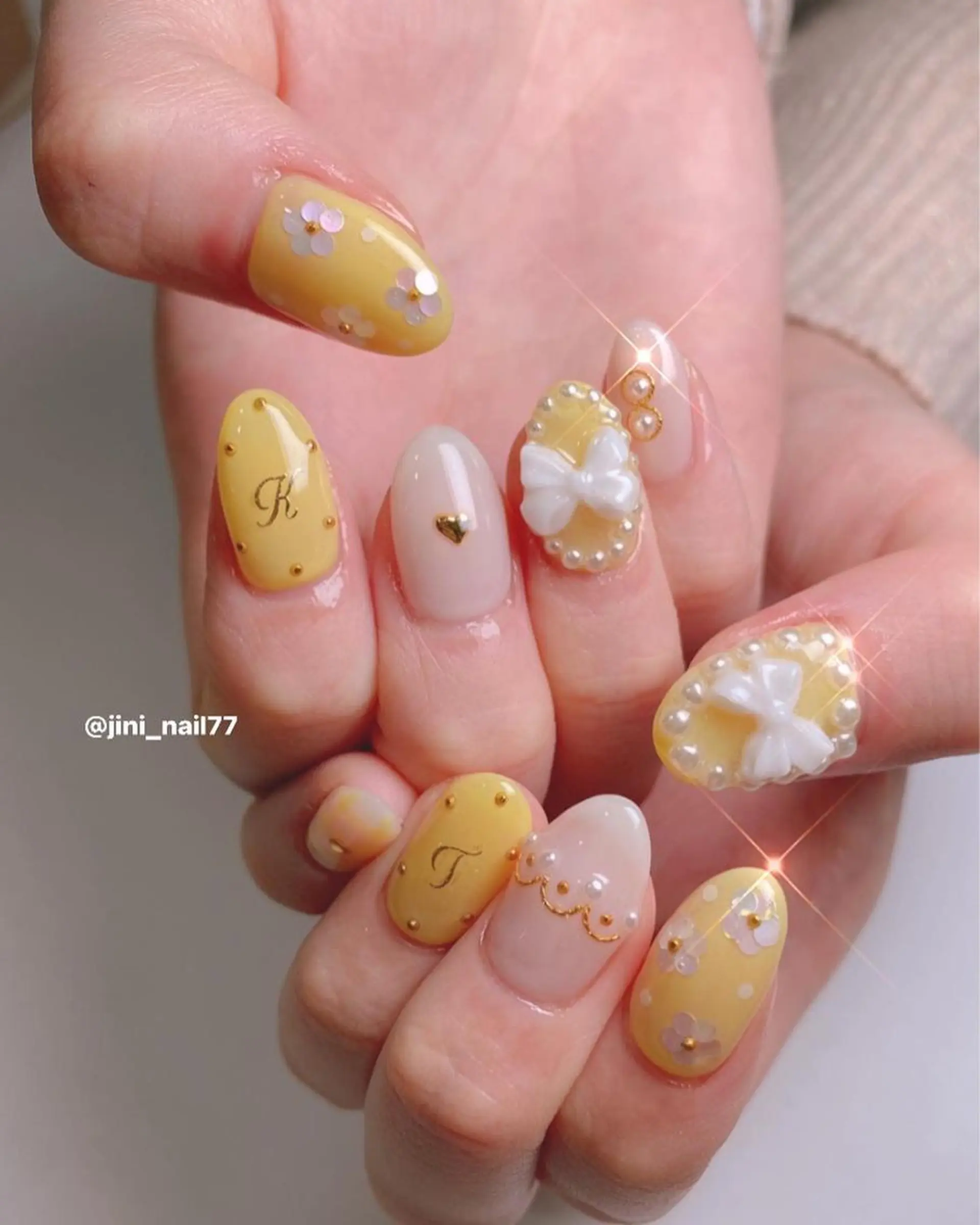 ネイル ハンドネイル JINI NAIL所属・ジニ ネイルのネイルデザイン