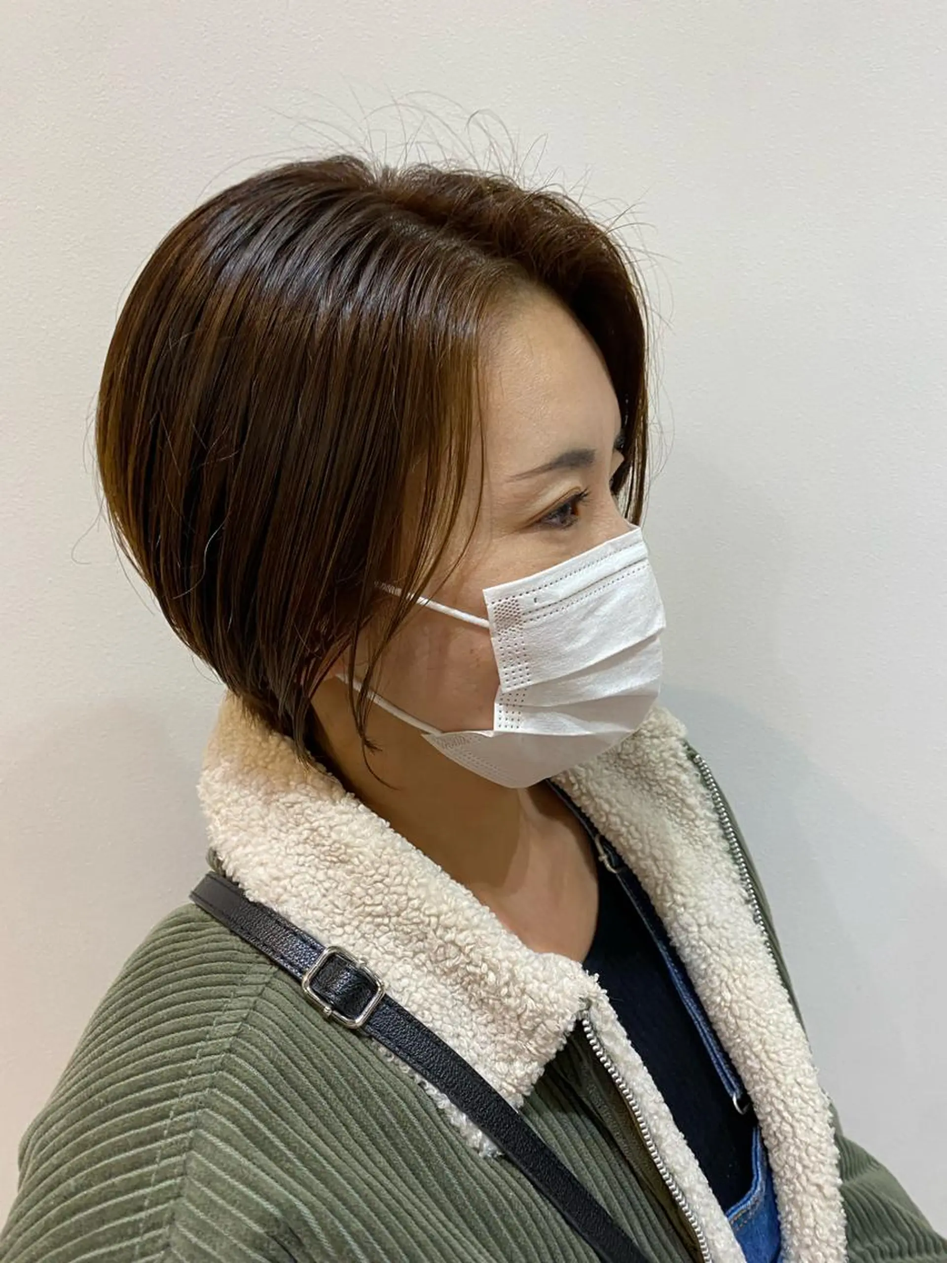 ショート カラー 大人かわいい×艶髪 🤍塩川のヘアスタイル