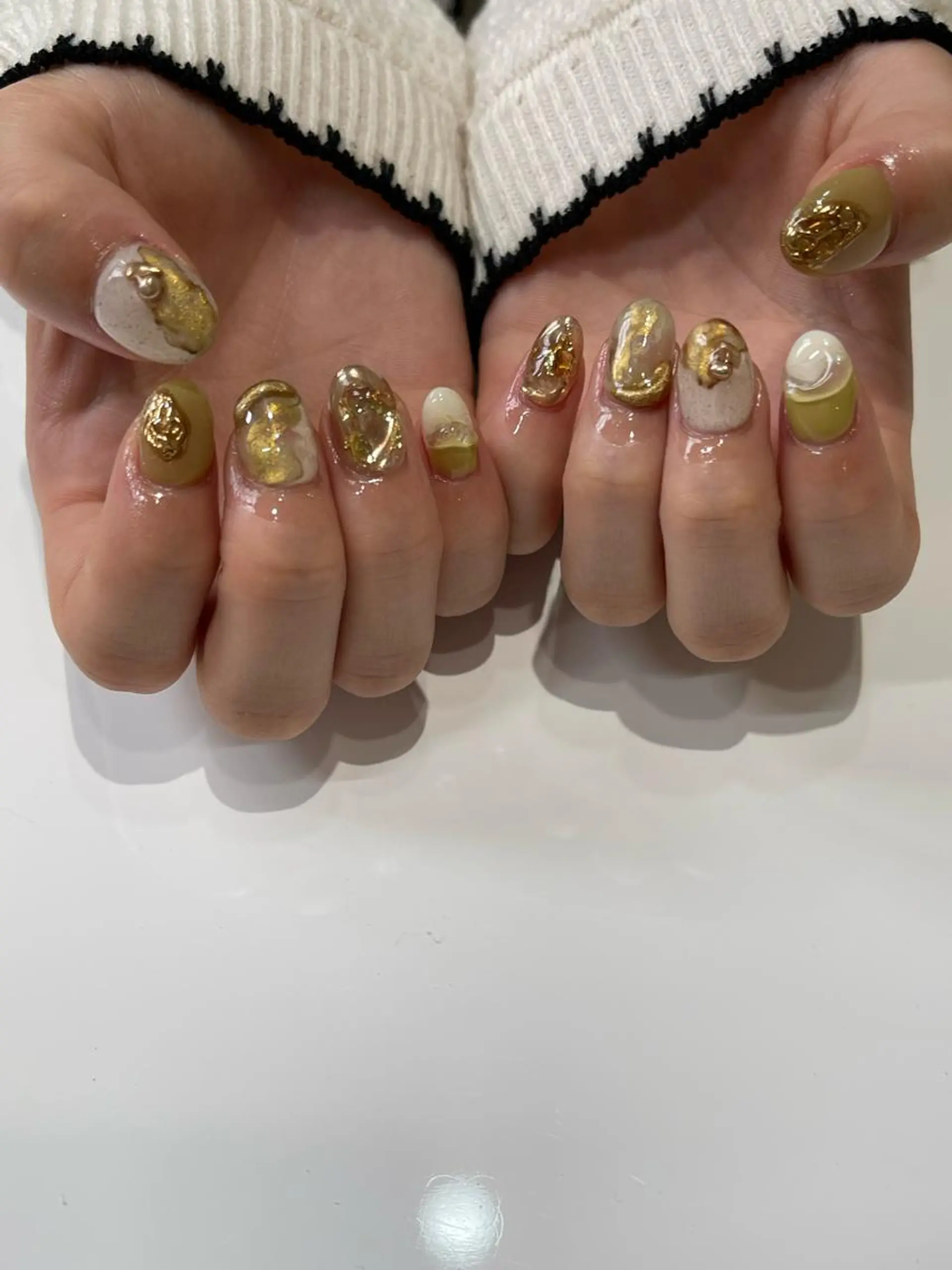 ネイル 8113 海外/y2k/韓国のネイルデザイン