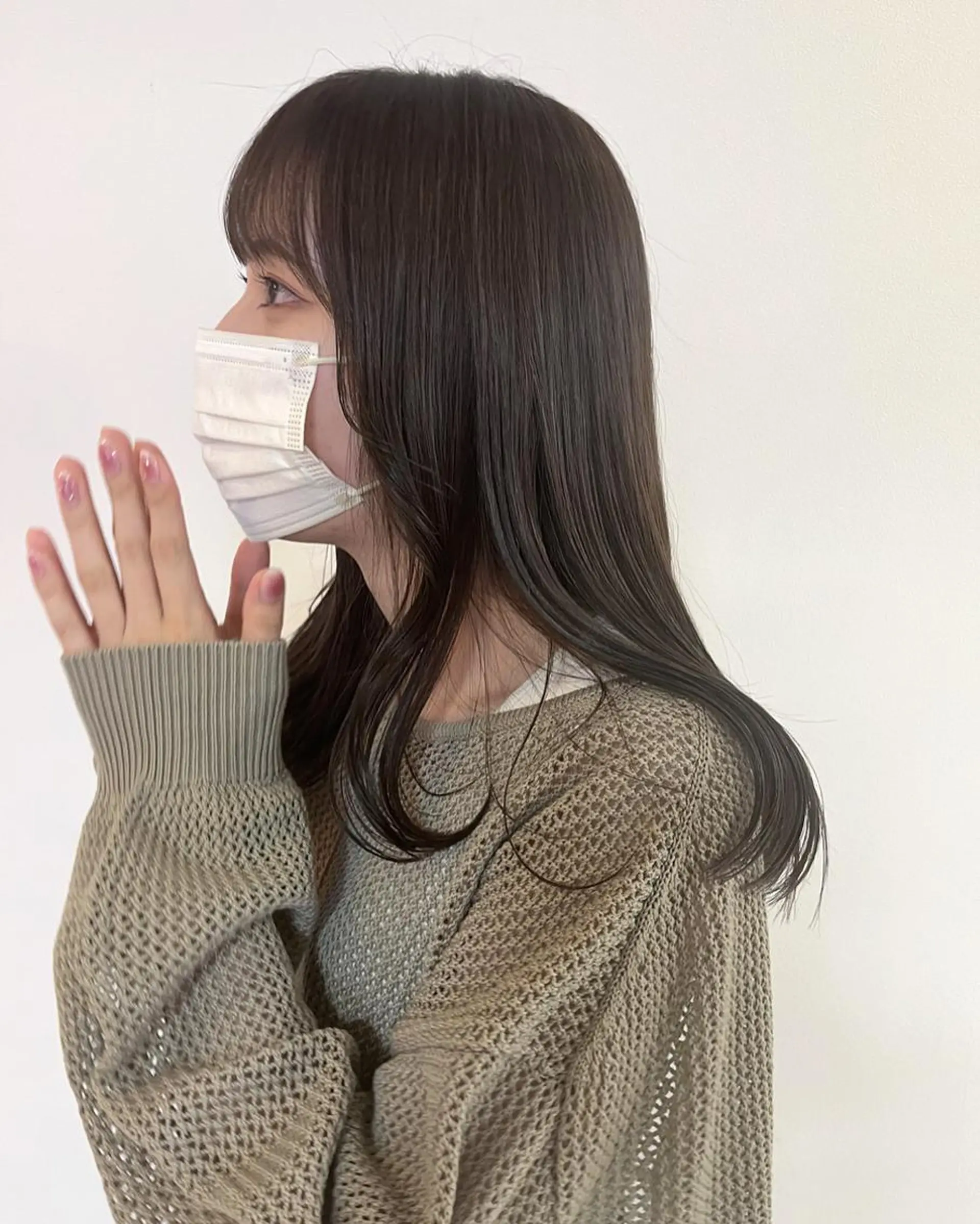 ミディアム カラー ヘアアレンジ ブリーチなし/ レイヤー🌿runaのヘアスタイル