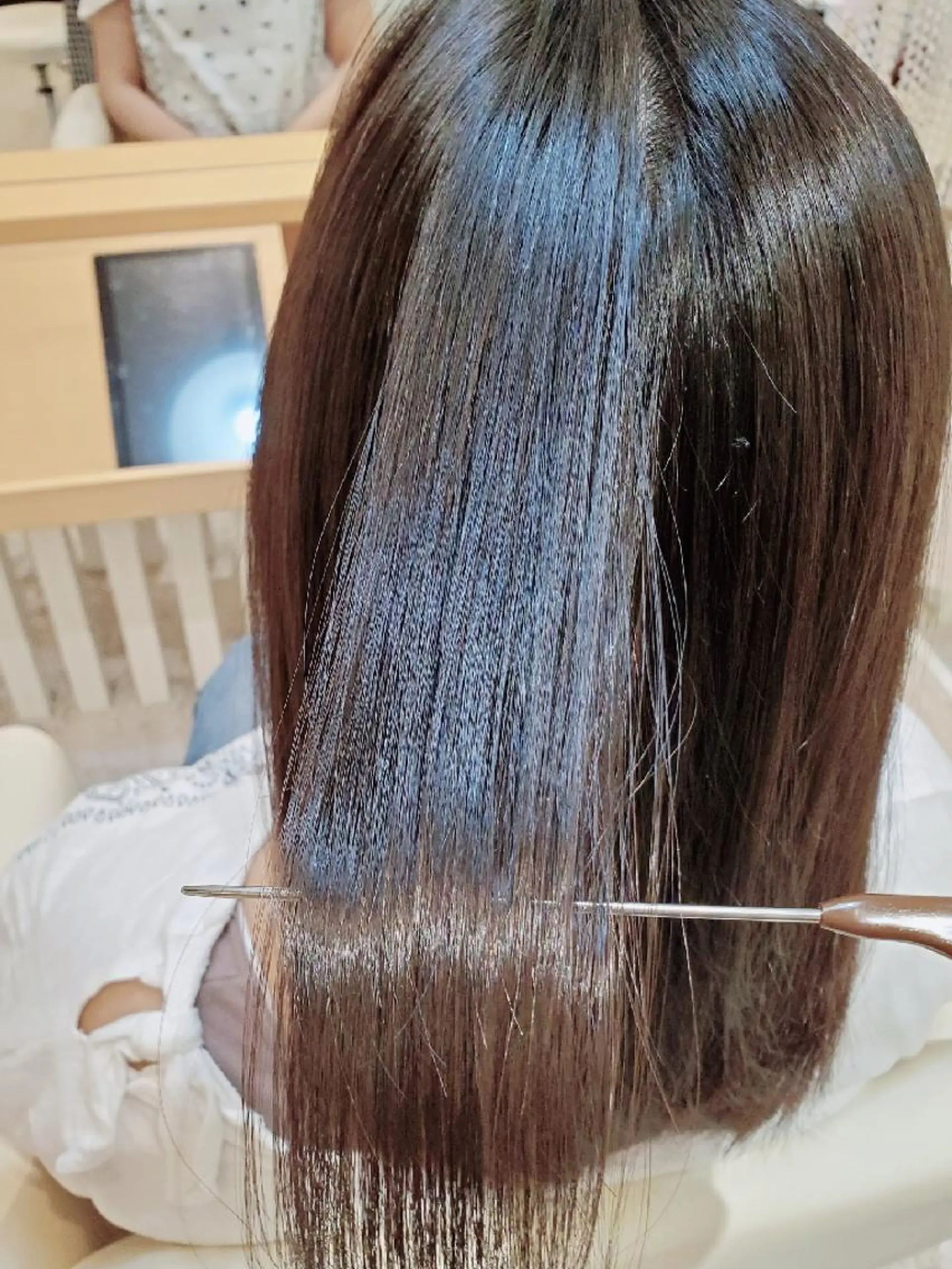 ミディアム トリートメント カット 縮毛矯正 トリートメント 北九州美容室 🕊️わかな✂︎のヘアスタイル