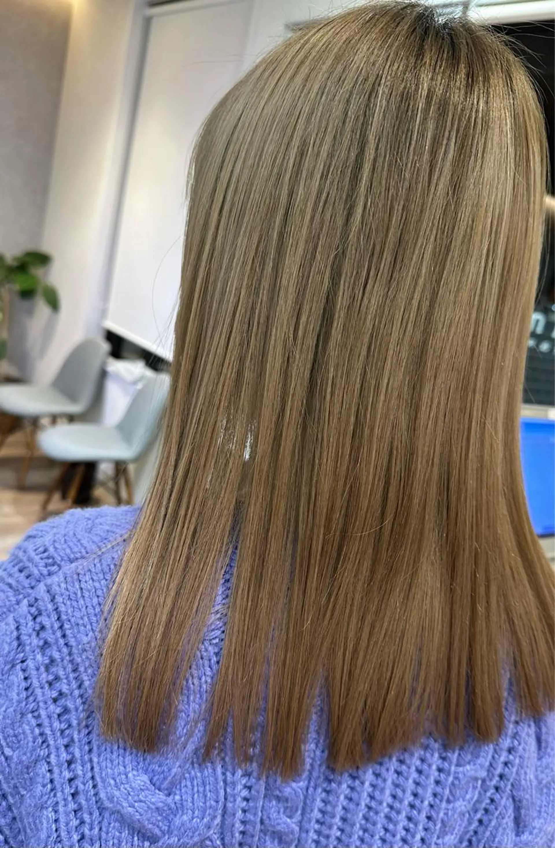 カラー フェニーチェ高崎所属・鶴谷 麻衣のヘアスタイル