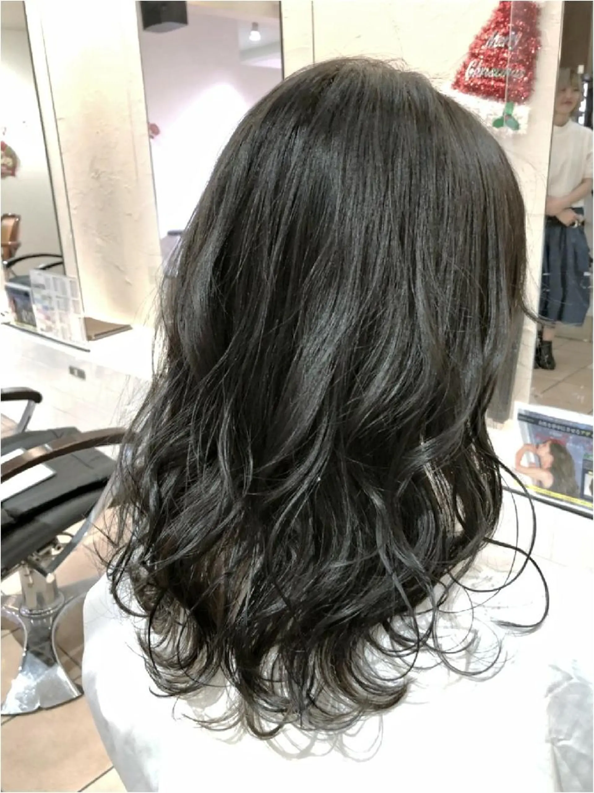 カラー ヘアアレンジ ダークグレー 【髪質改善美容師】t occa茨木篠原健太のヘアスタイル