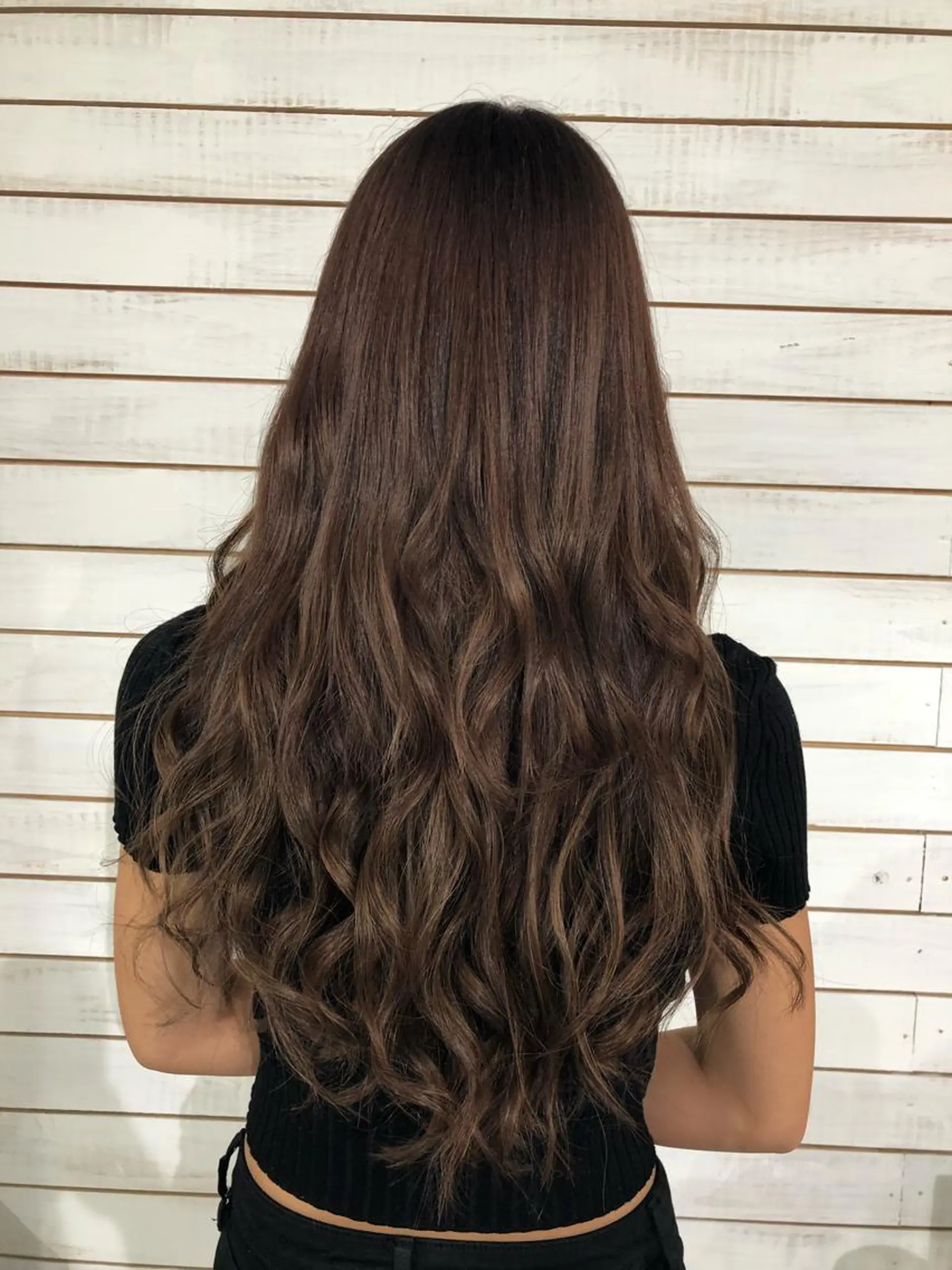 ロング カラー エクステ ヘアカラー エクステ 🦋美髪／エクステ 🦋アベイクミのヘアスタイル