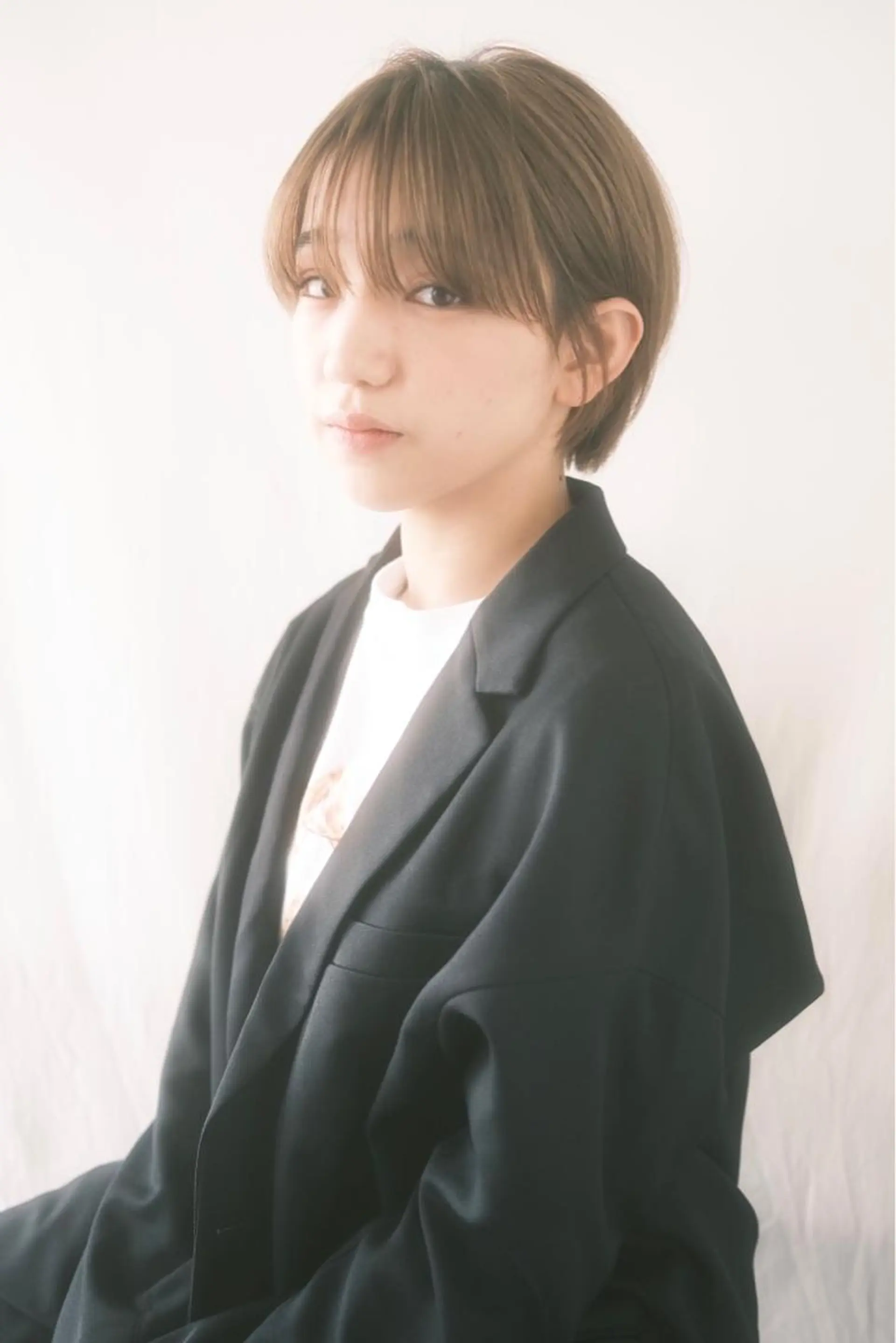 ショート カラー パーマ ショートボブ縮毛矯正 髪質改善のプロ山道潤のヘアスタイル