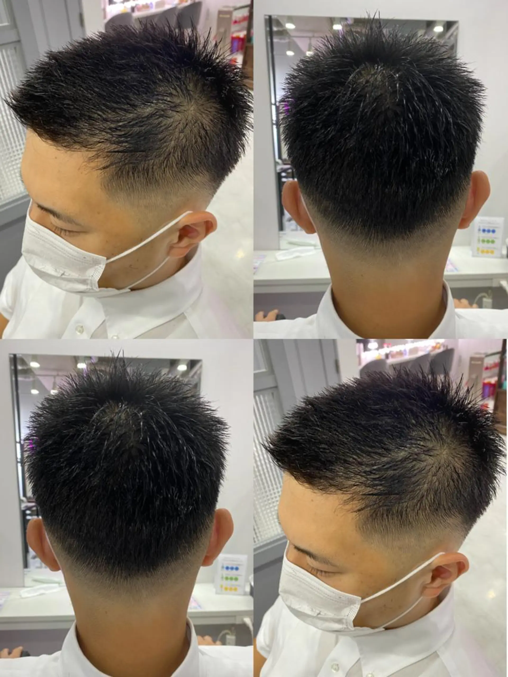 ショート カラー パーマ ヘアアレンジ メンズ カット 🔥メンズパーマ特 化🔥渡辺一翔🔥のヘアスタイル