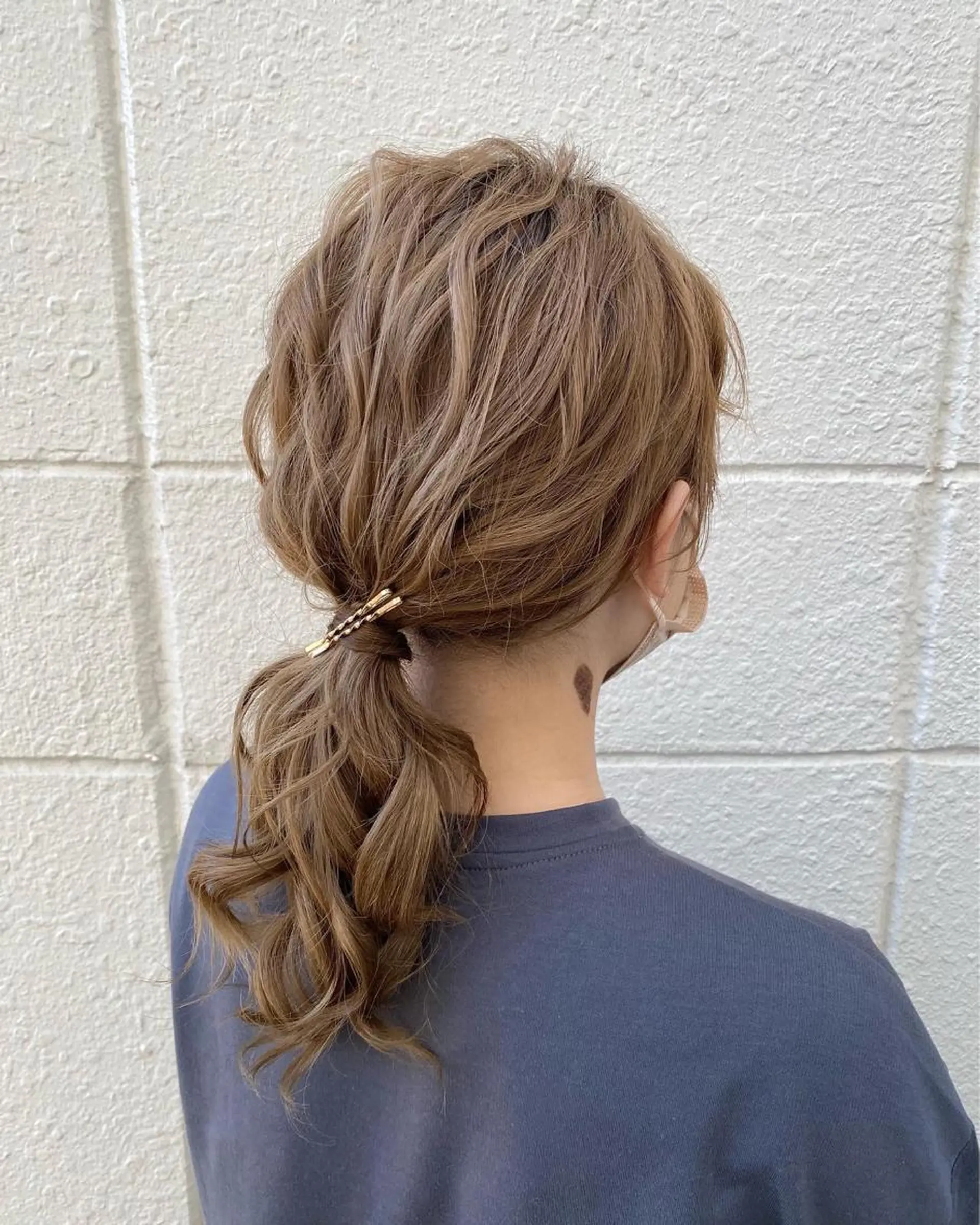 ミディアム ヘアアレンジ Hair　space Rizm　green所属・sayumi 🍒のヘアスタイル