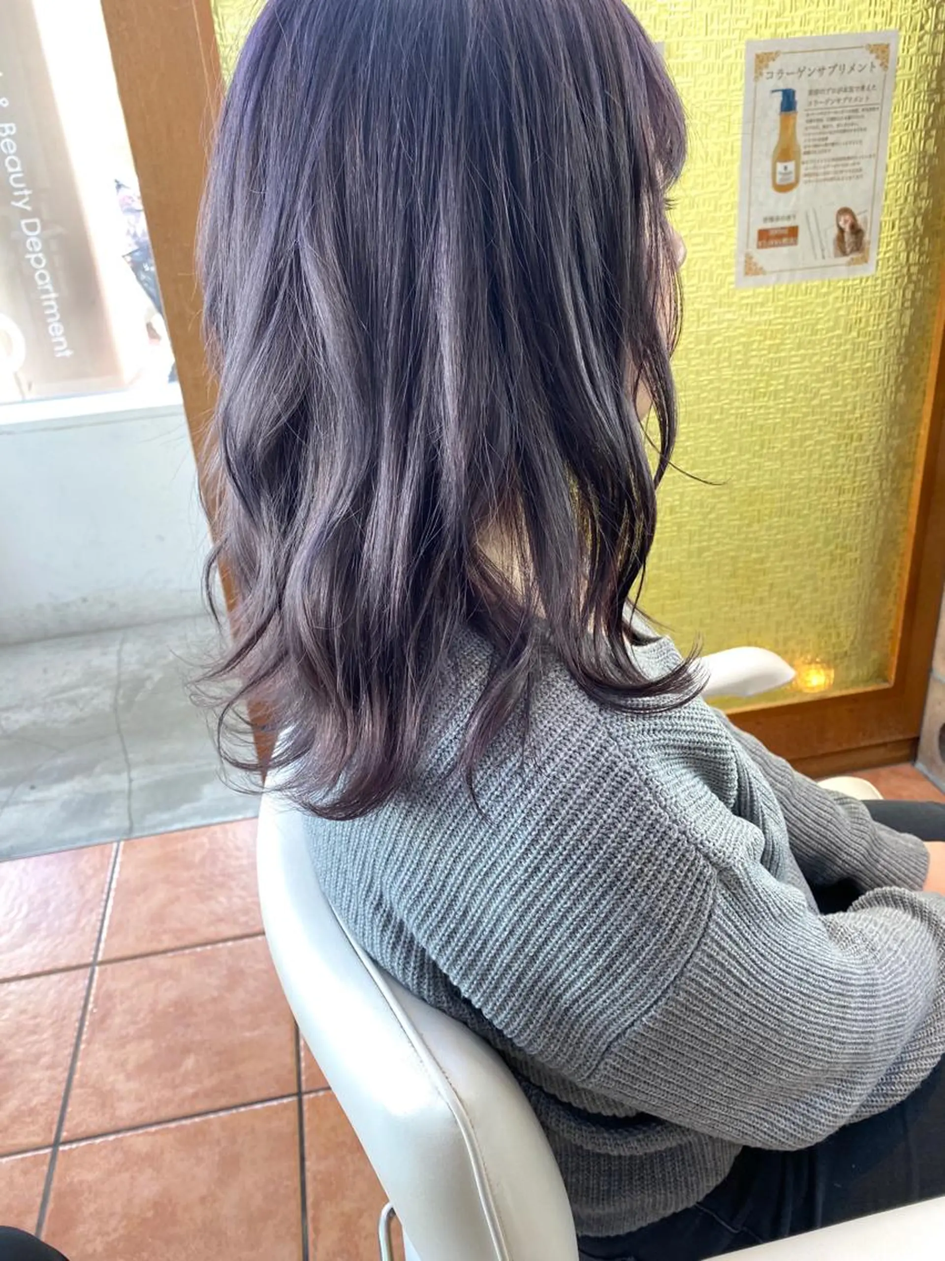 ミディアム カラー 髪質改善専門店QOLU所属・✨髪質改善専門店✨ QOLU✨のヘアスタイル