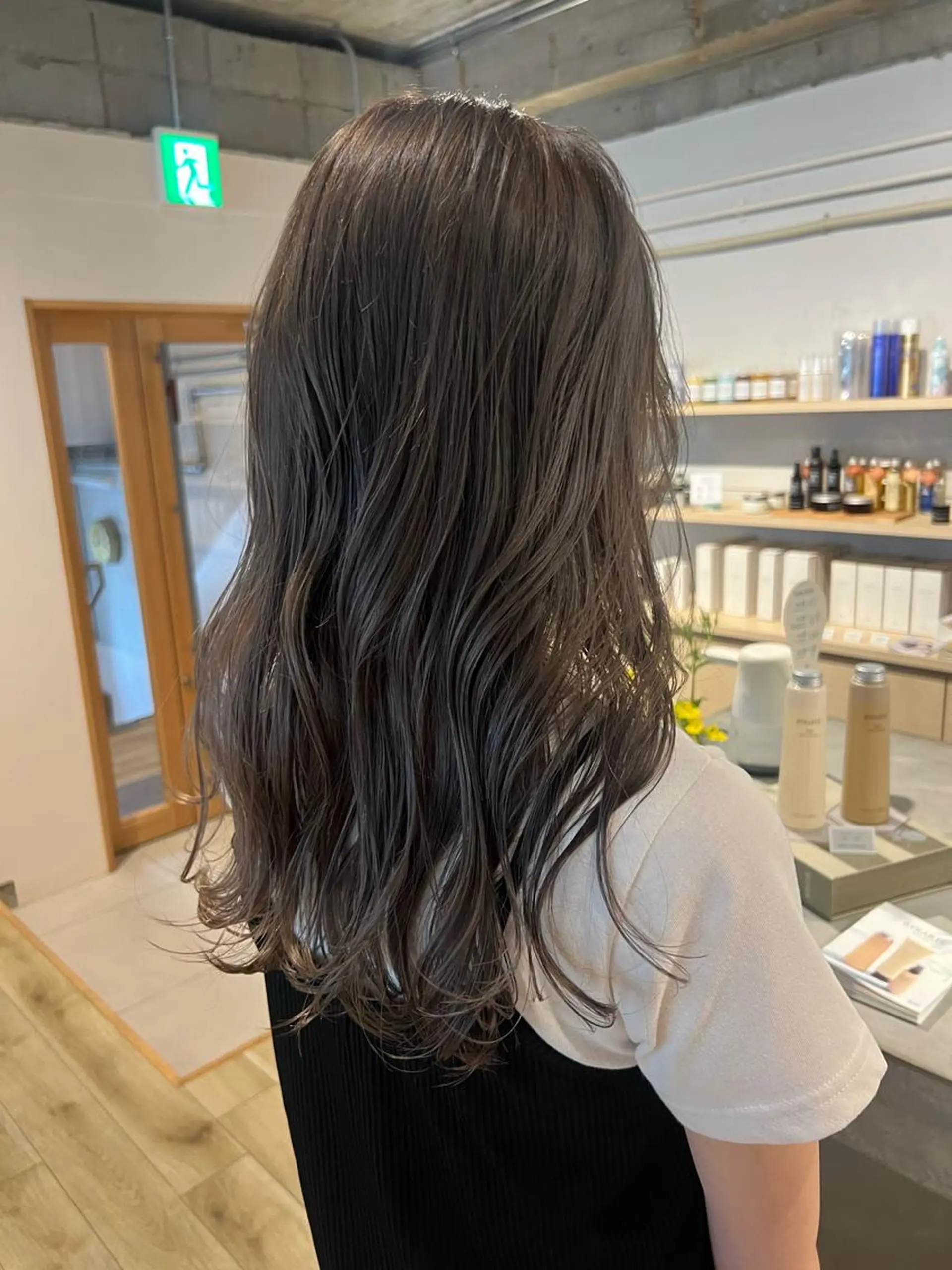 セミロング カラー カット ヘアカラー トリートメント SERENA ㅤのヘアスタイル