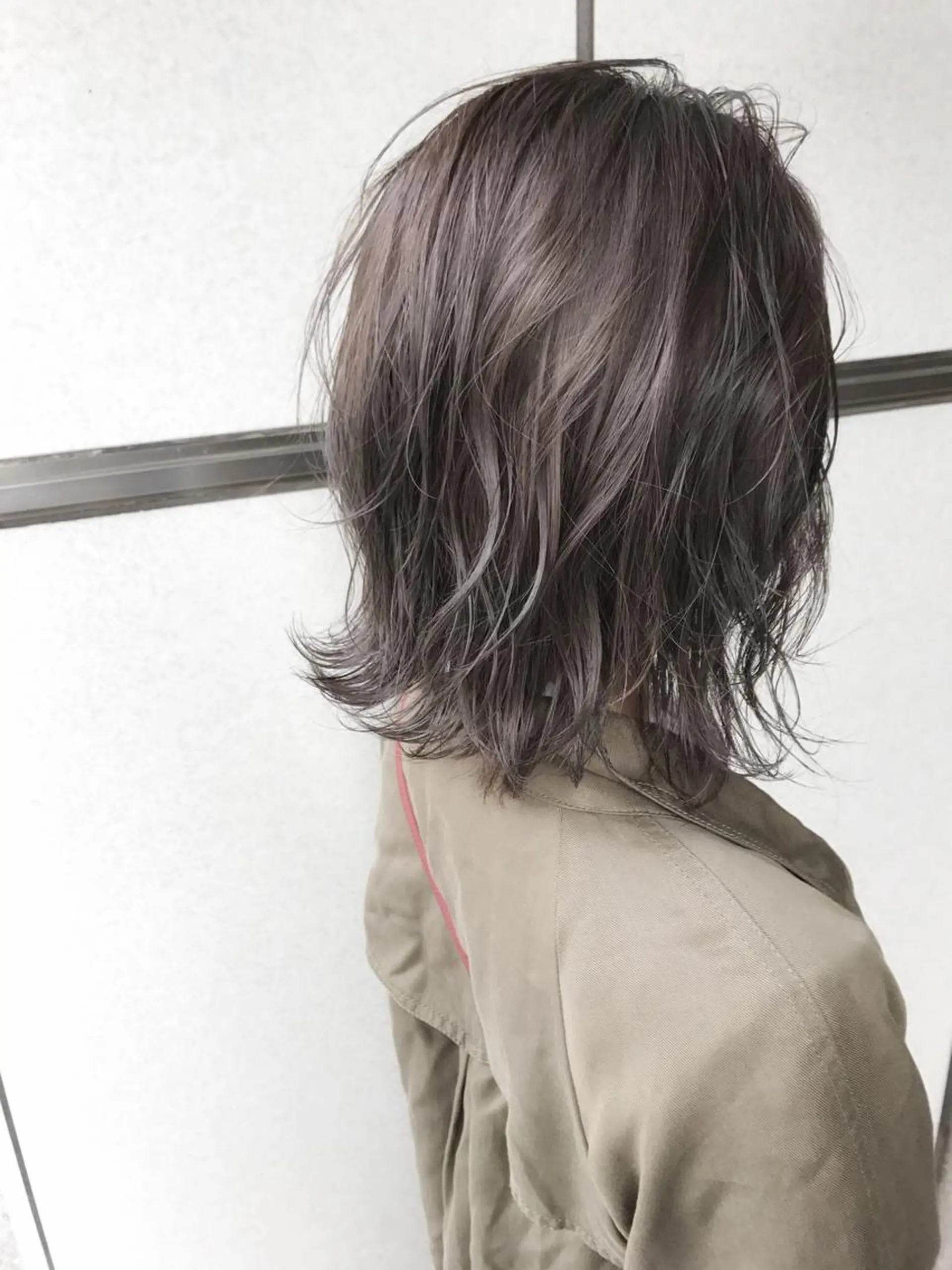 ショート ボブ 外ハネヘア Hair mission【ヘアーミッション】心斎橋所属・エクステ／レイヤー 落合/心斎橋のヘアスタイル