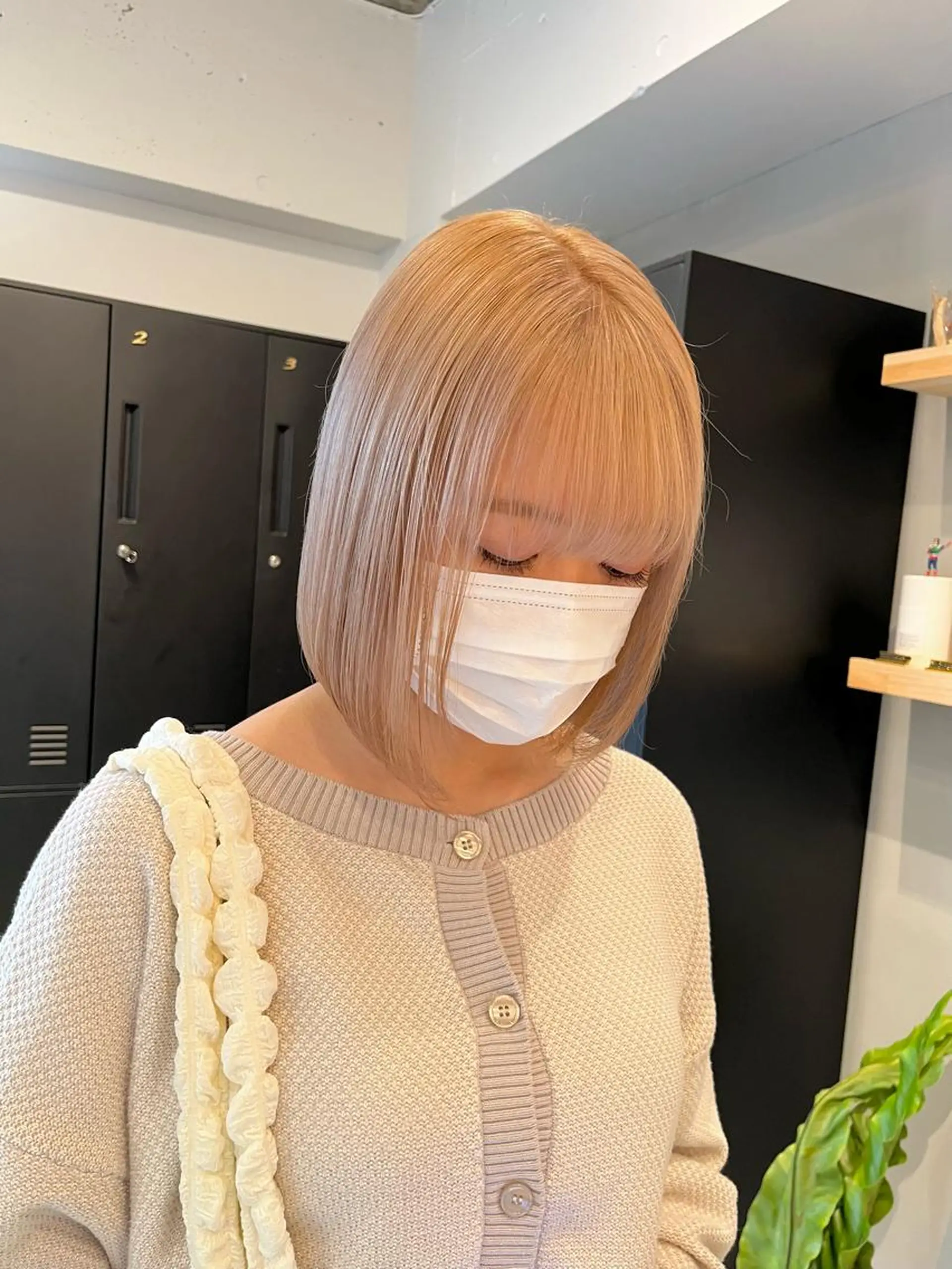 ミディアム ヘアカラー トリートメント 🌙透明感カラー✖︎ カンナ🌙のヘアスタイル