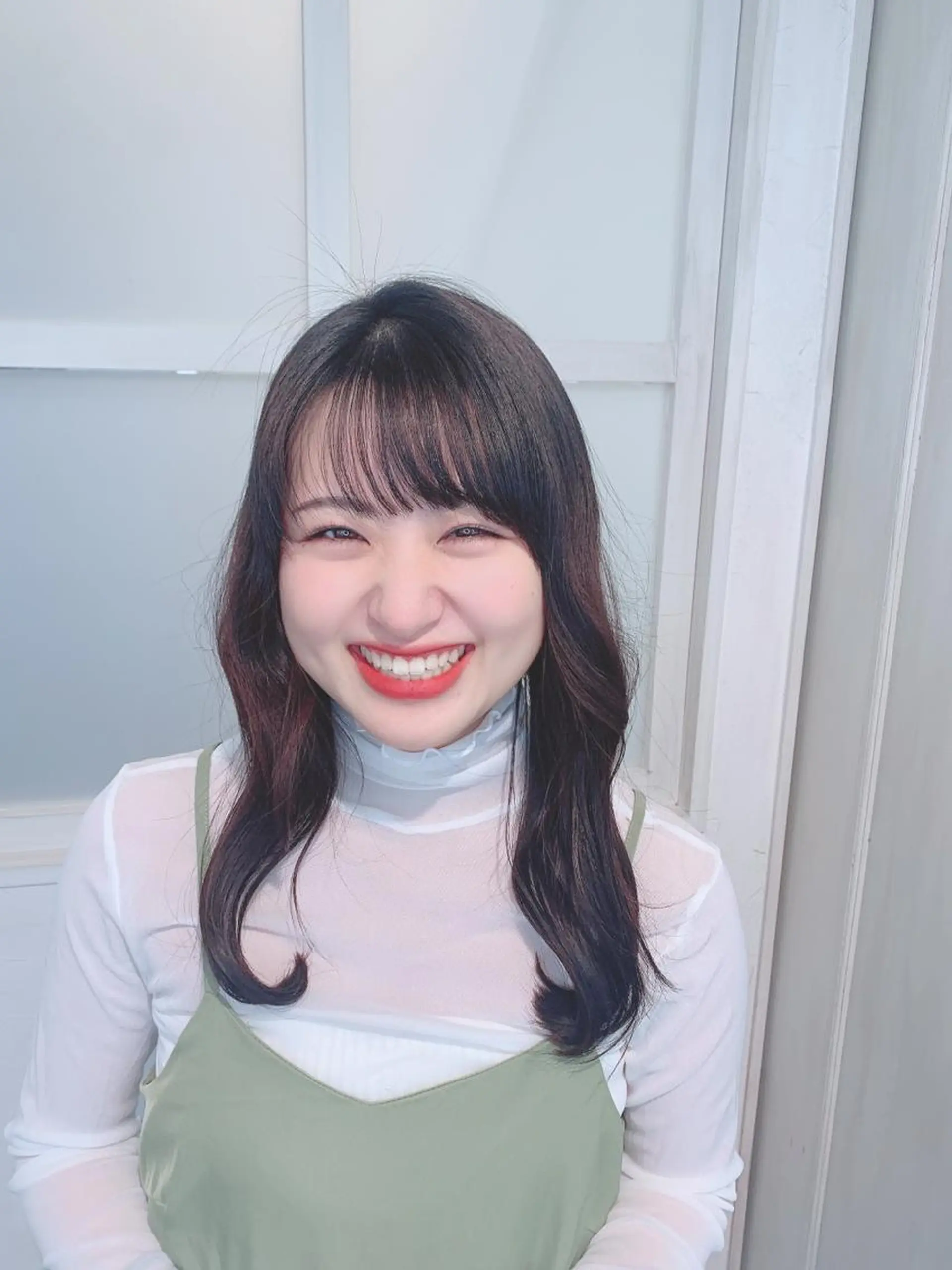 ロング 🦋ミルクティーベー ジュ🦋mayukiのヘアスタイル