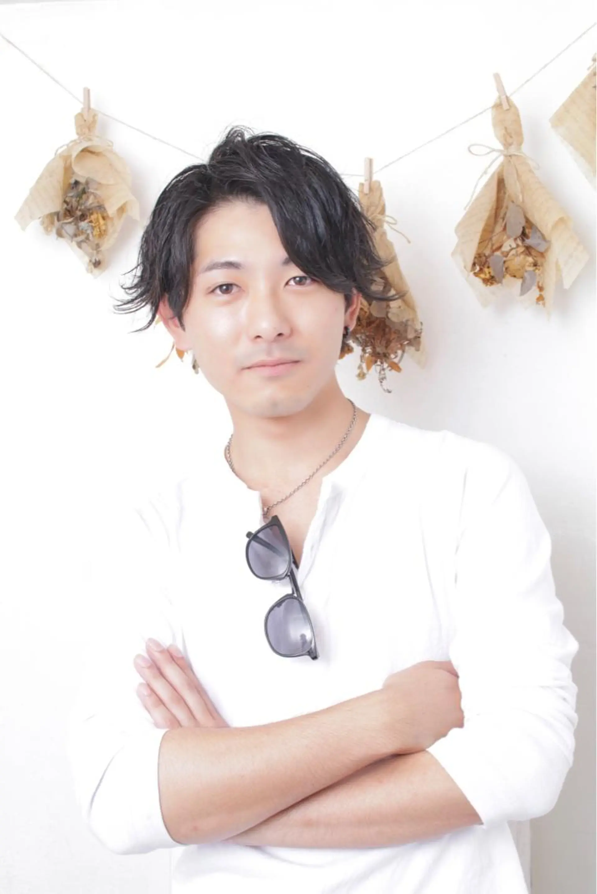 ショート パーマ メンズ 推し活専用 【派手髪】飯野ゆかりのヘアスタイル