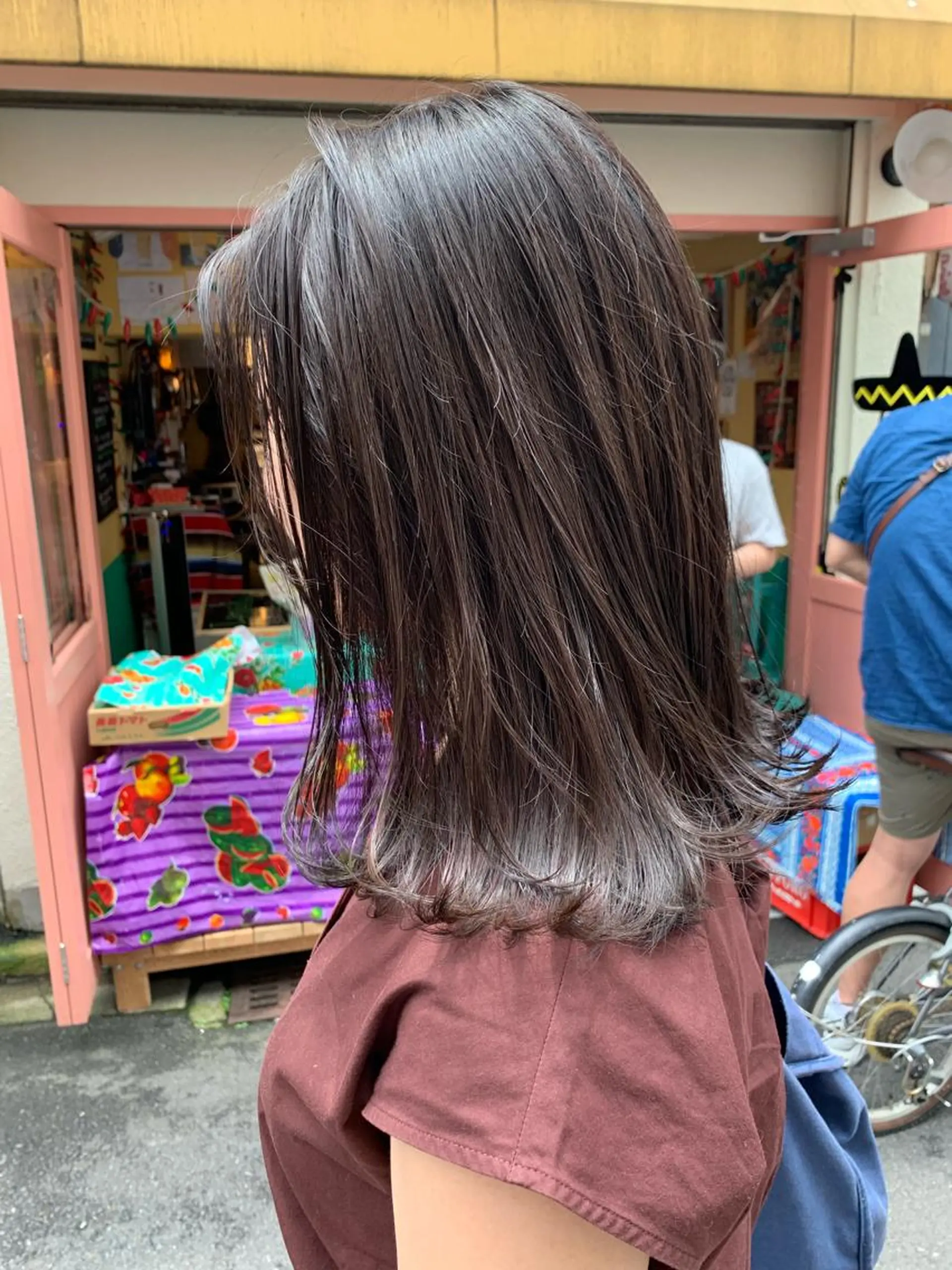 ショート カラー カット ヘアカラー トリートメント 西村あきや トレンド韓国ヘアのヘアスタイル