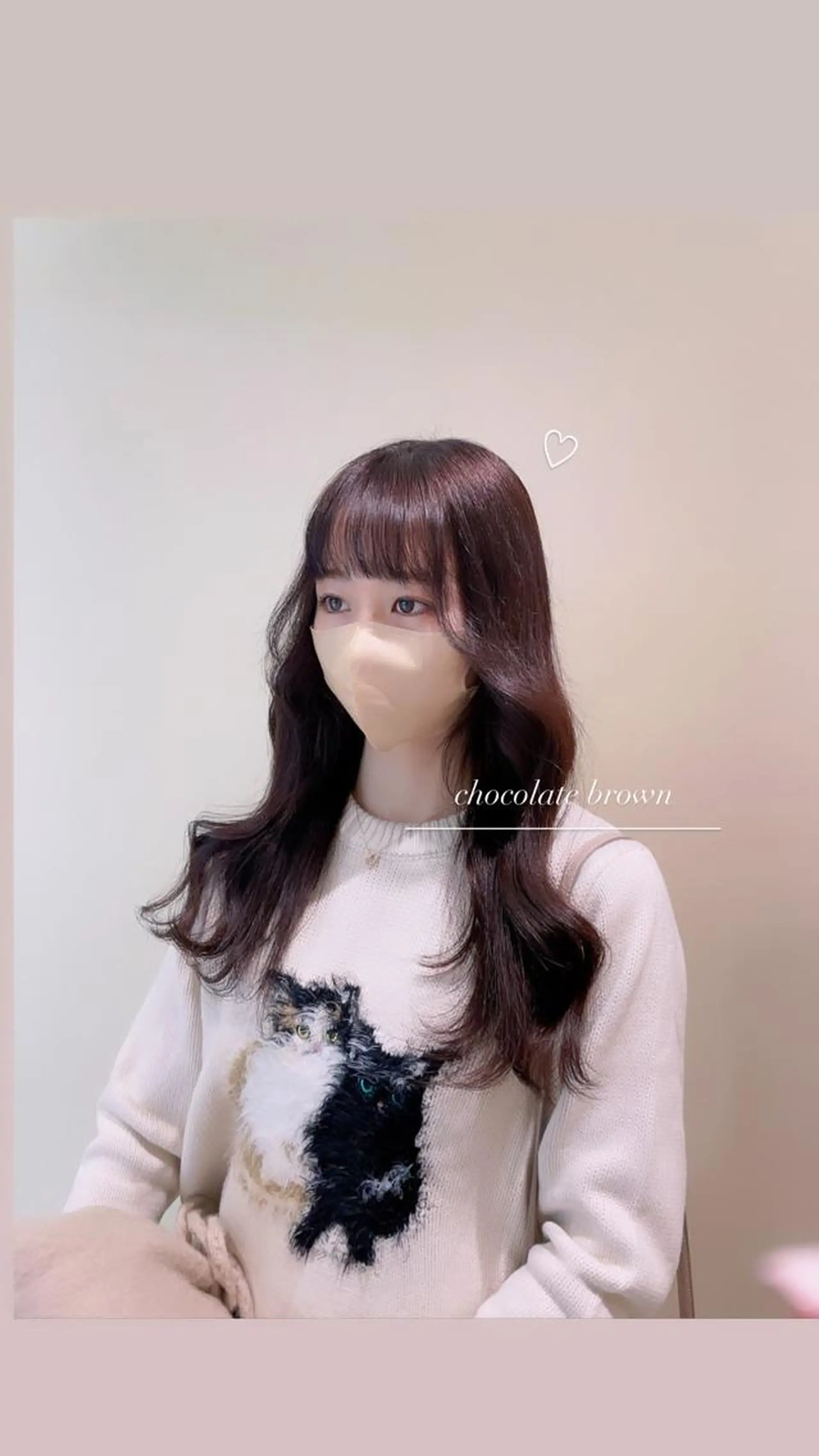 セミロング カラー ヘアアレンジ Ella所属・nana【艶髪】/ レイヤー/縮毛矯正のヘアスタイル