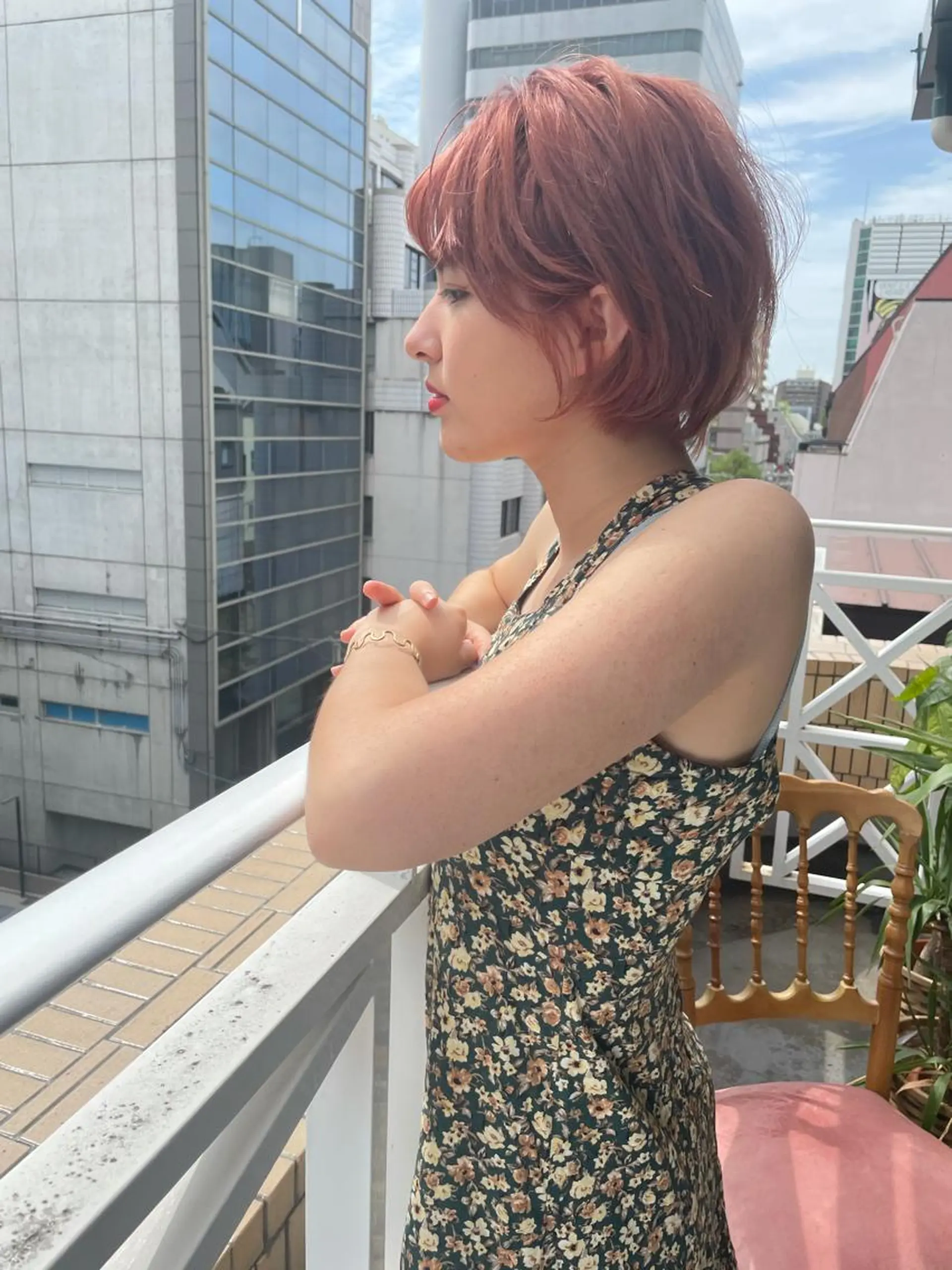 ショート カラー ショート/ボブ専門 宮脇美奈/南船場のヘアスタイル