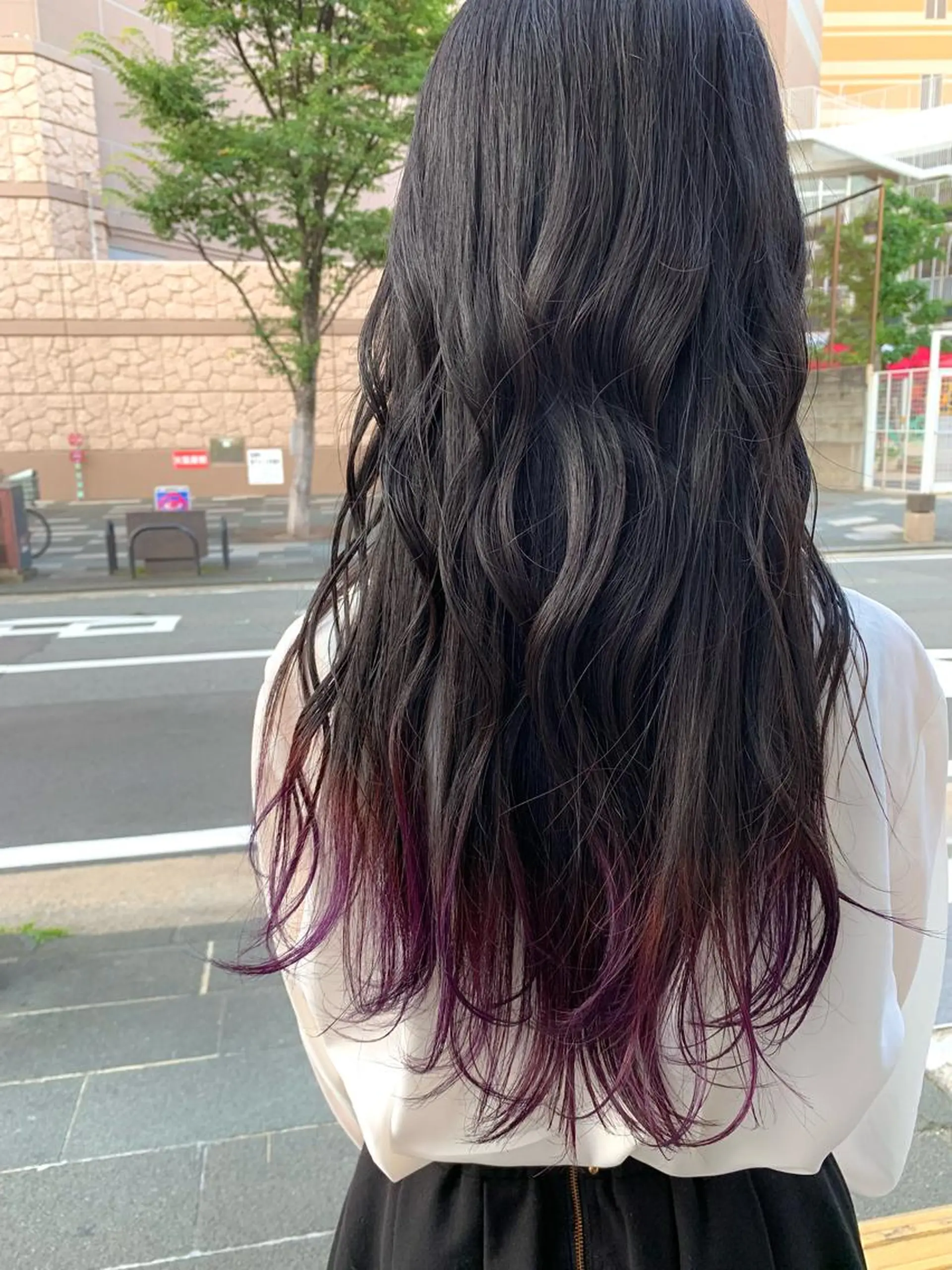 ロング 園 冬稀のヘアスタイル