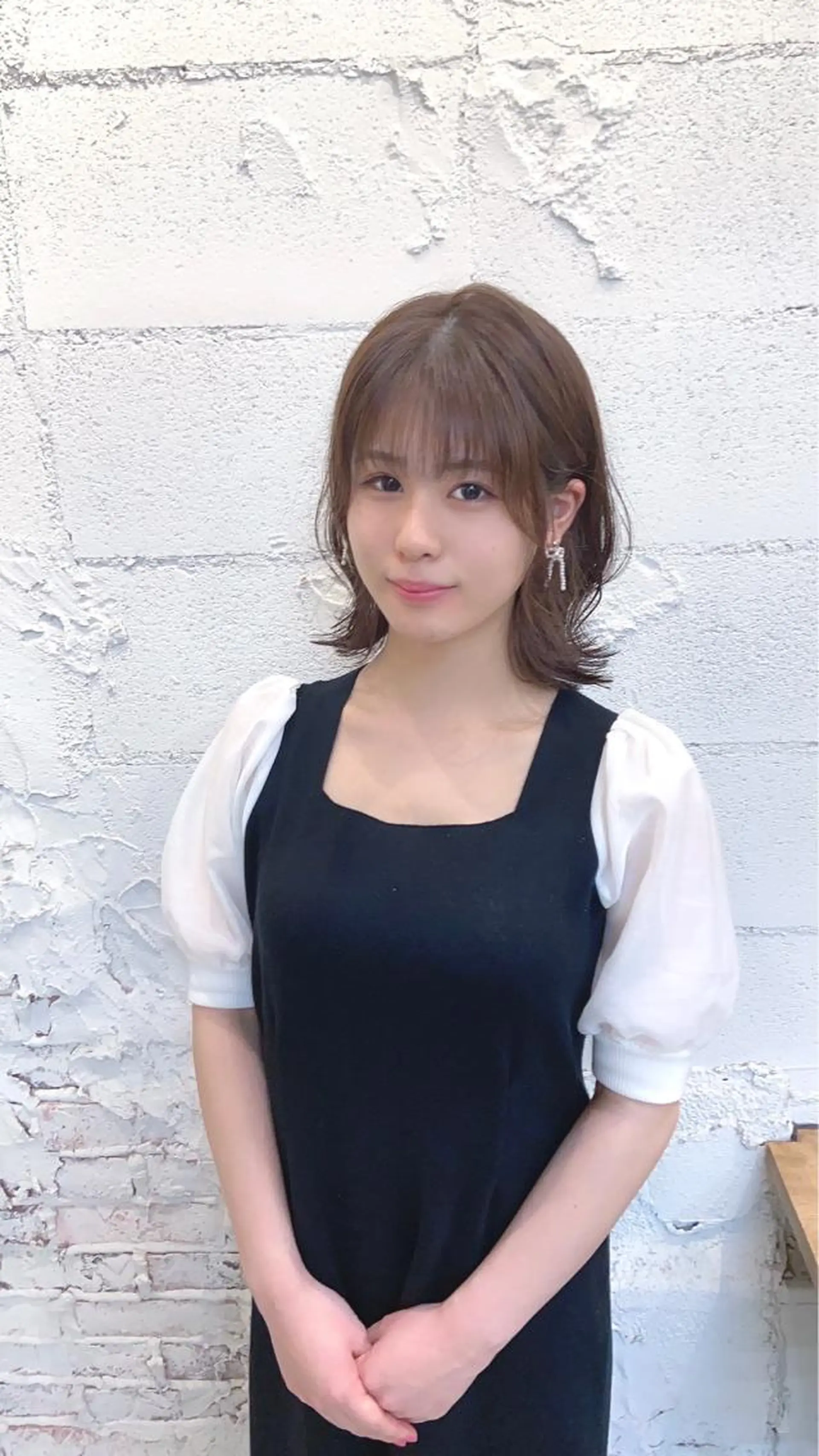 ミディアム 韓国カットパーマ✂︎ Toshiのヘアスタイル