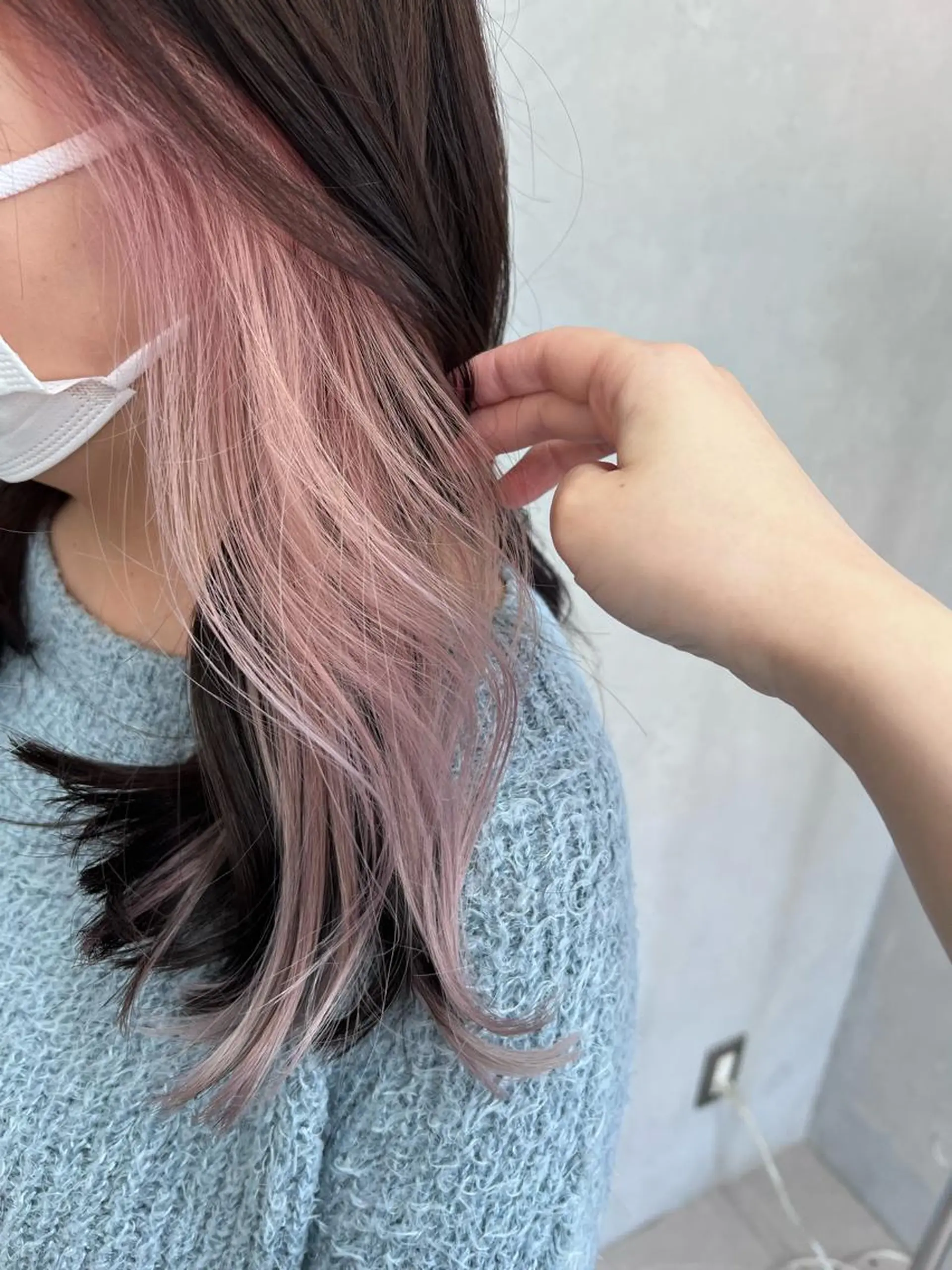 カラー 吉田 夢のヘアスタイル