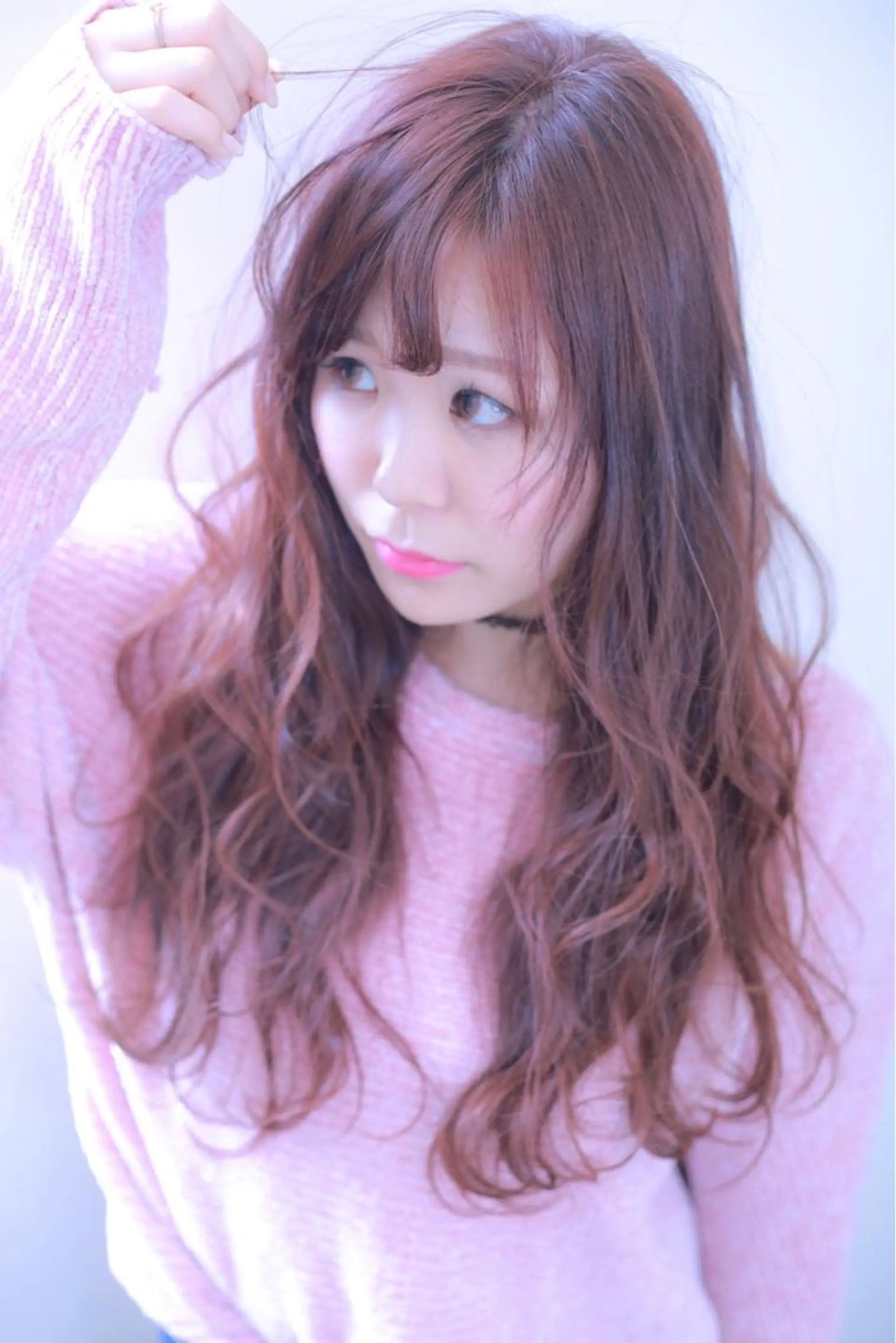 ロング 伊藤 裕貴のヘアスタイル