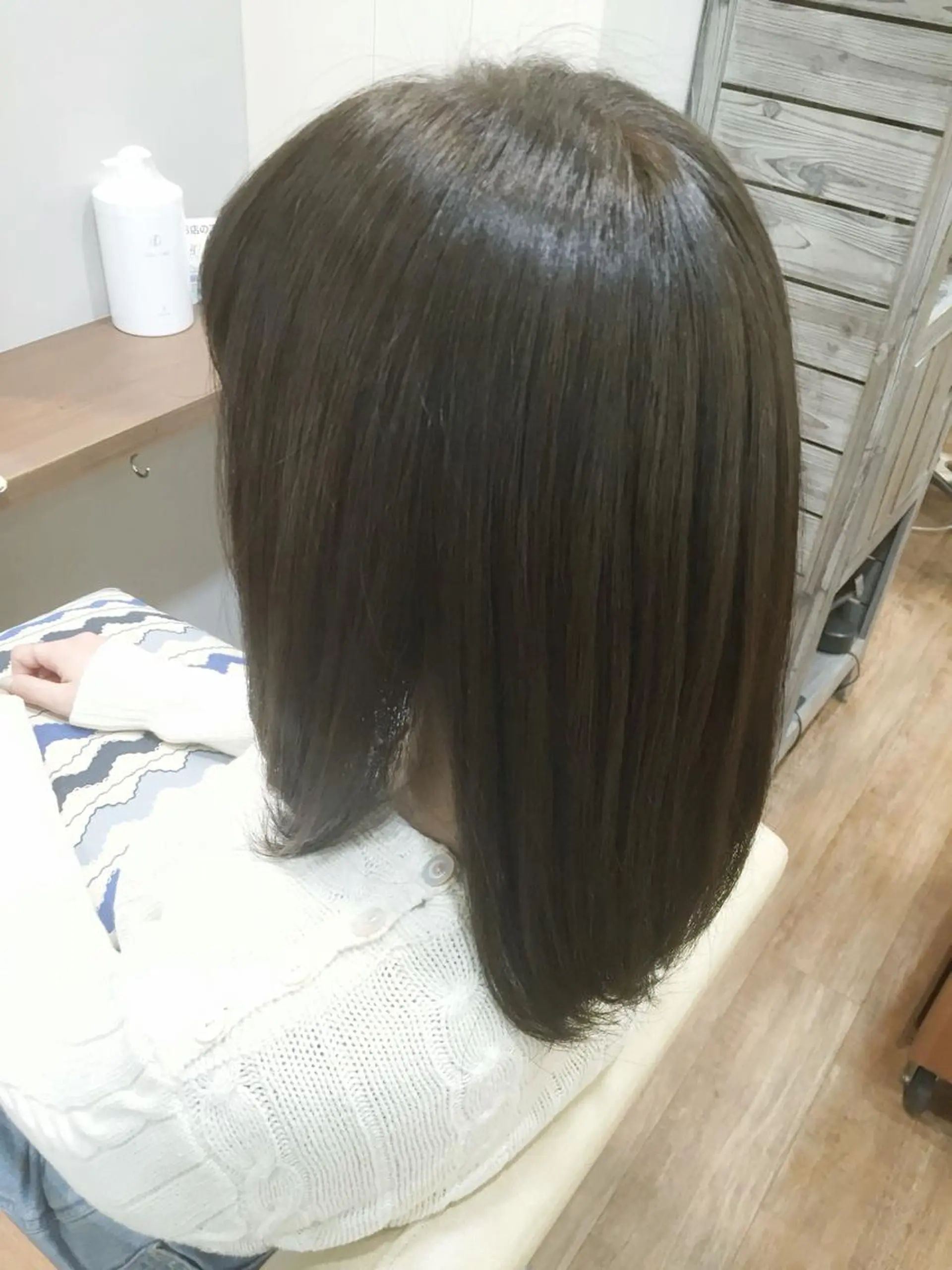 ミディアム カラー アッシュ ◇おの あすか◇のヘアスタイル