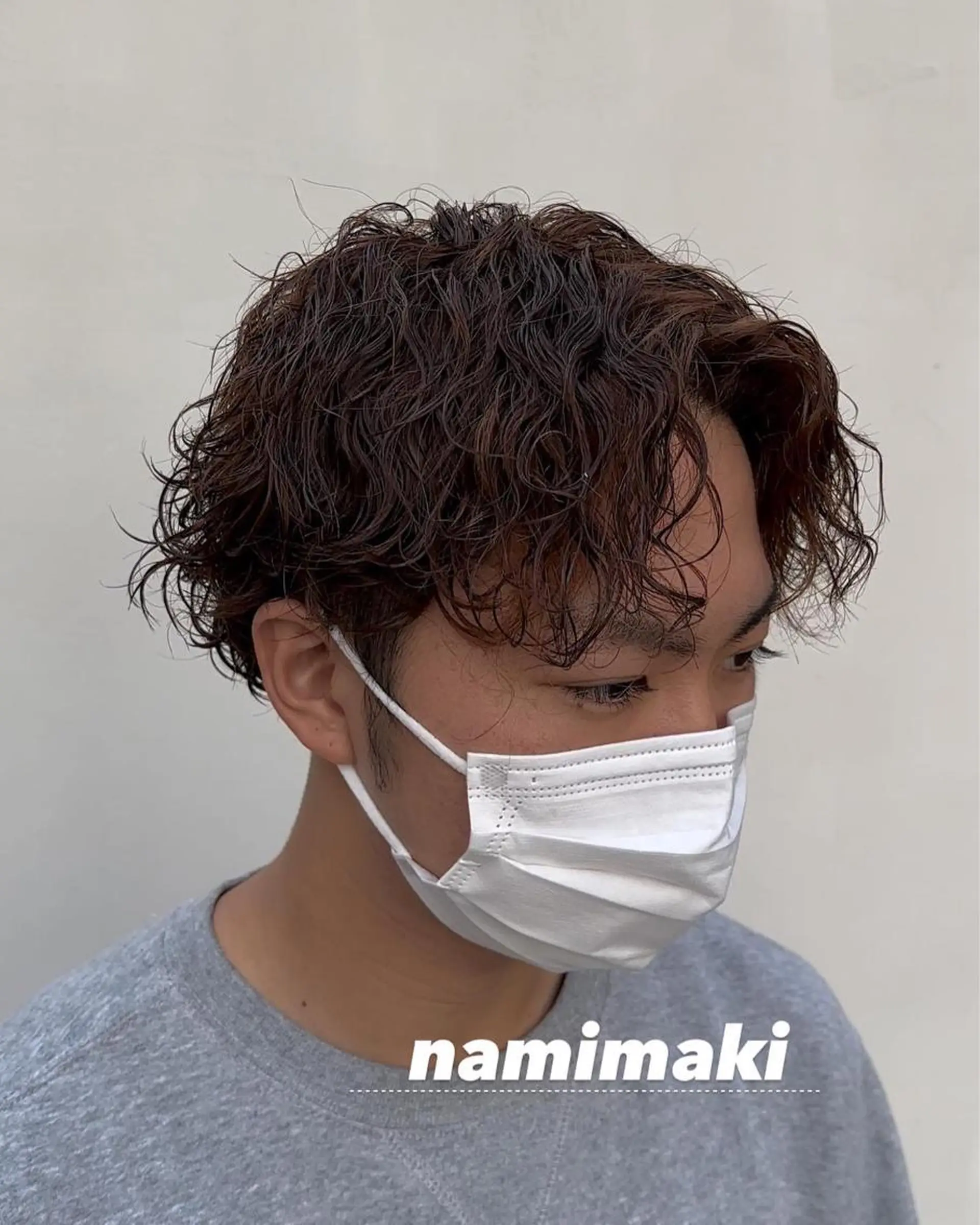 ショート パーマ パーマ職人 渡邊　優雅のヘアスタイル